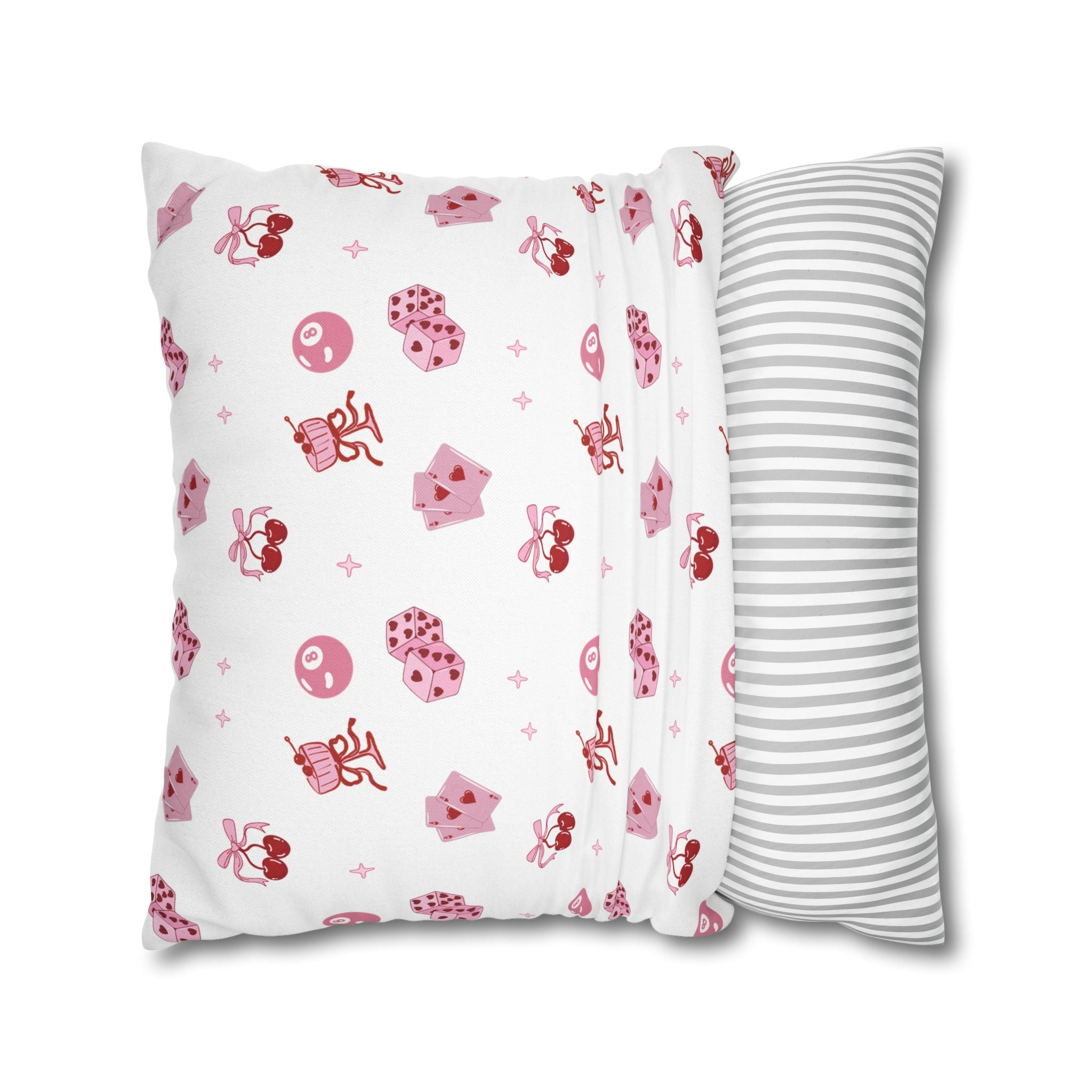 Cute Pink Coquette Pillowcase Cover