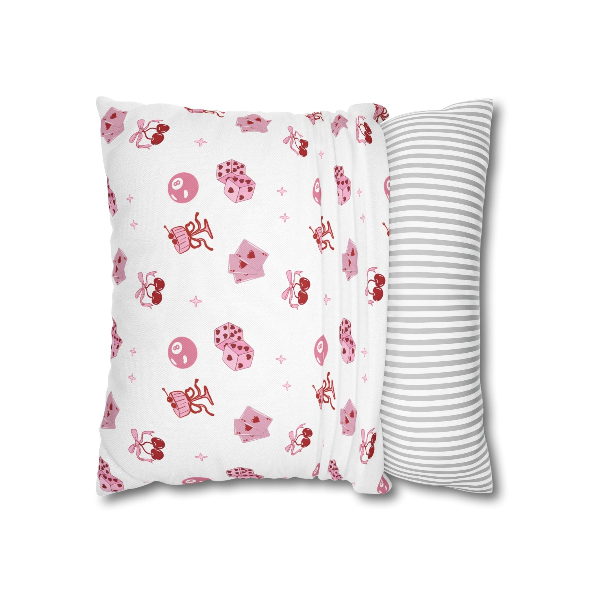 Cute Pink Coquette Pillowcase Cover