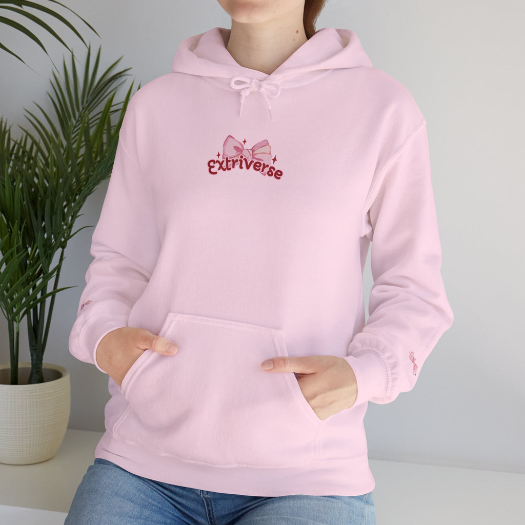 'Extriverse' Brand Logo Hoodie