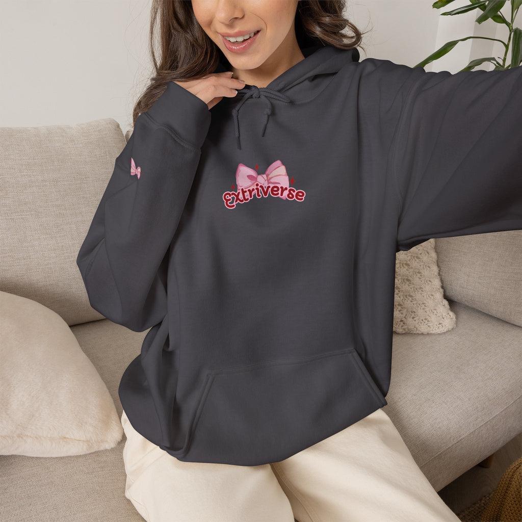 'Extriverse' Brand Logo Hoodie