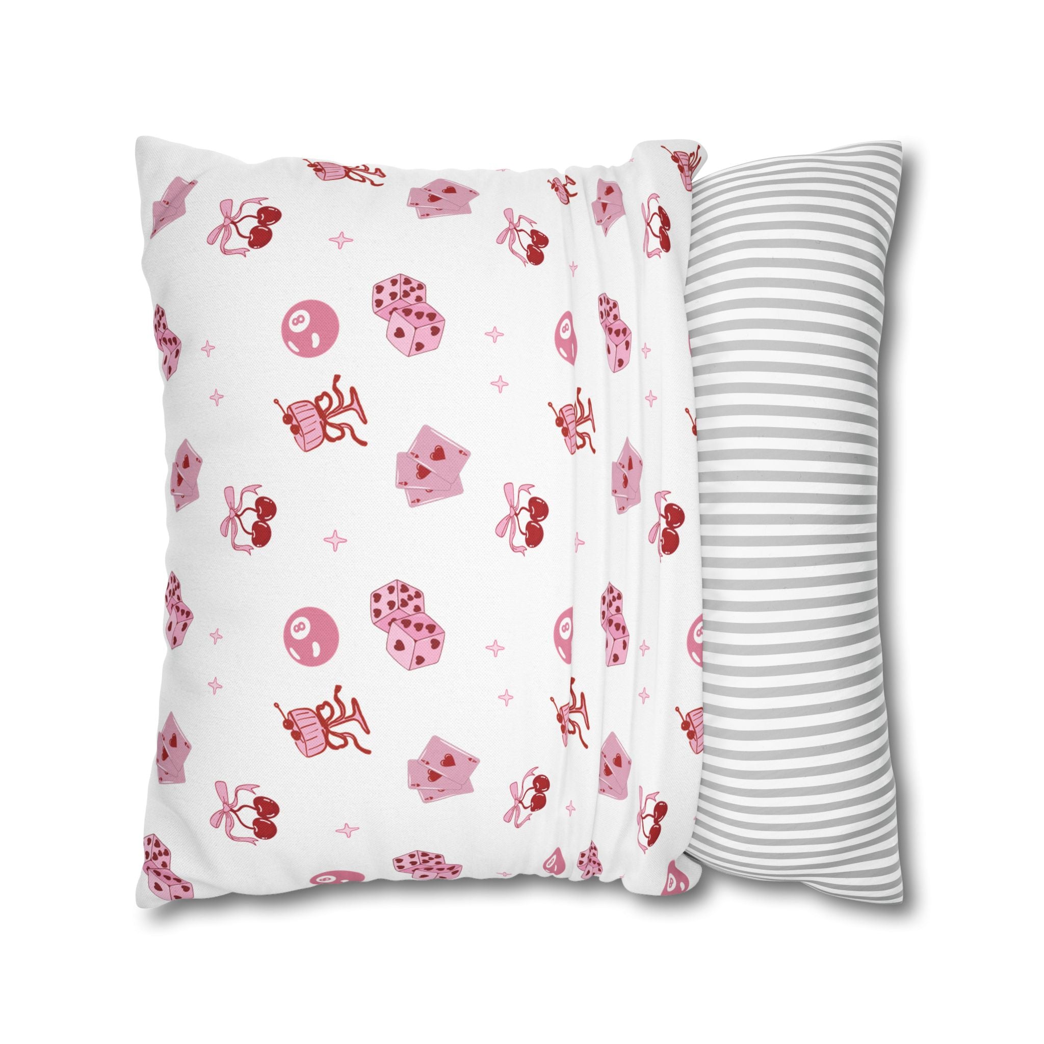 Cute Pink Coquette Pillowcase Cover