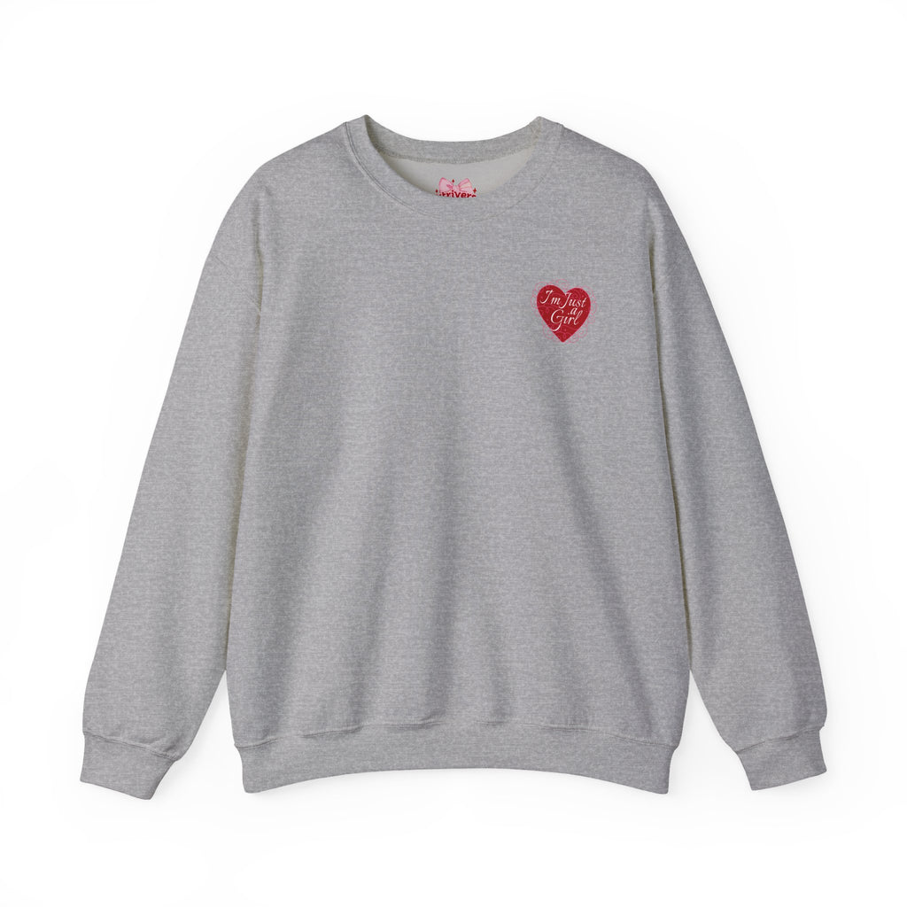 Heart Chest Patch Sweatshirt