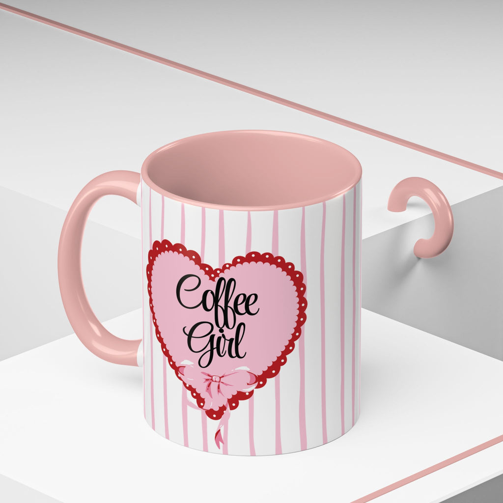 Coffee Mug "Coffee Girl" Heart