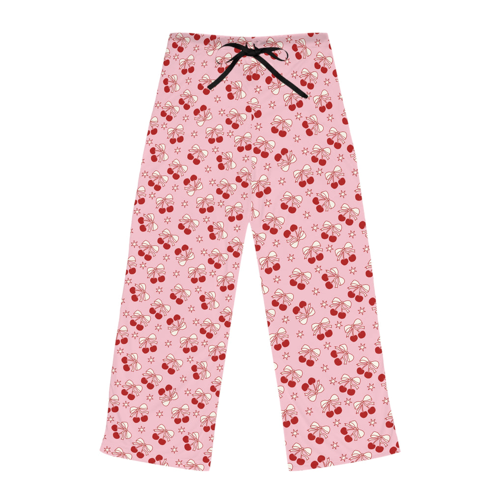 Cozy Bow's & Cherries Pajama Pants