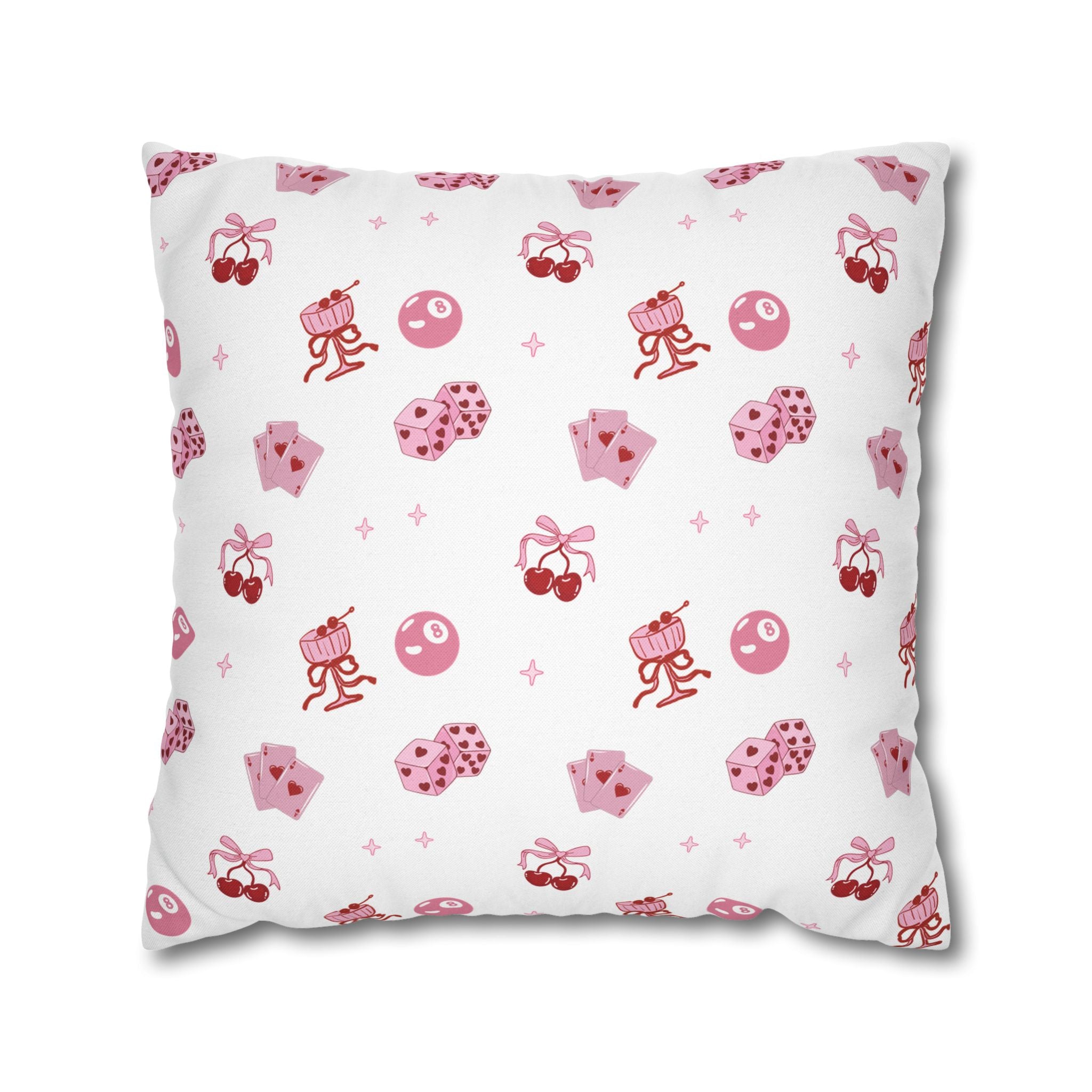 Cute Pink Coquette Pillowcase Cover