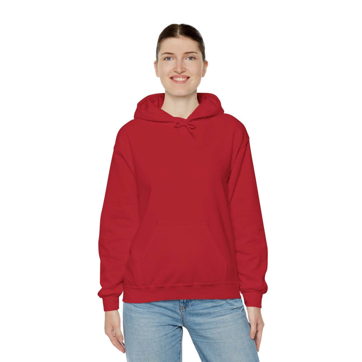 Floral Garden Pattern Back Print Hoodie