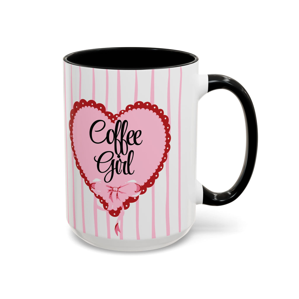Coffee Mug "Coffee Girl" Heart