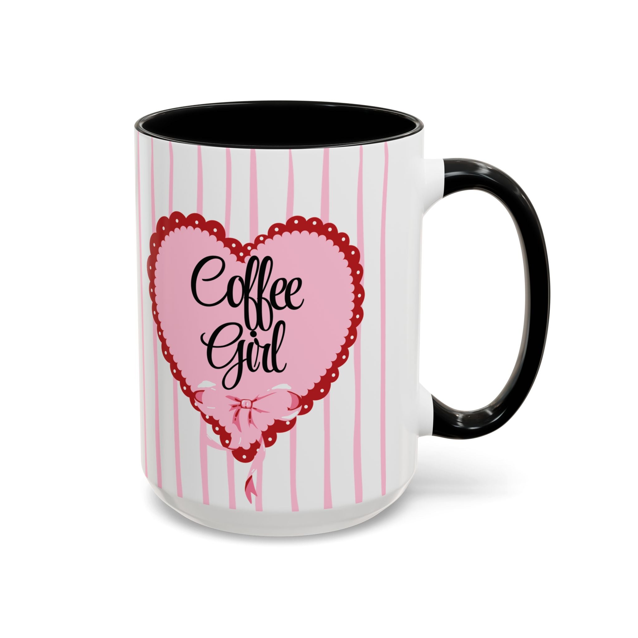 Coffee Mug "Coffee Girl" Heart