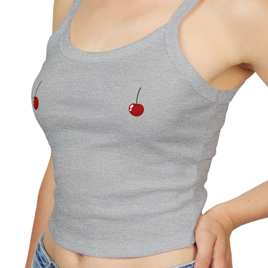 Cherry Spaghetti String Top