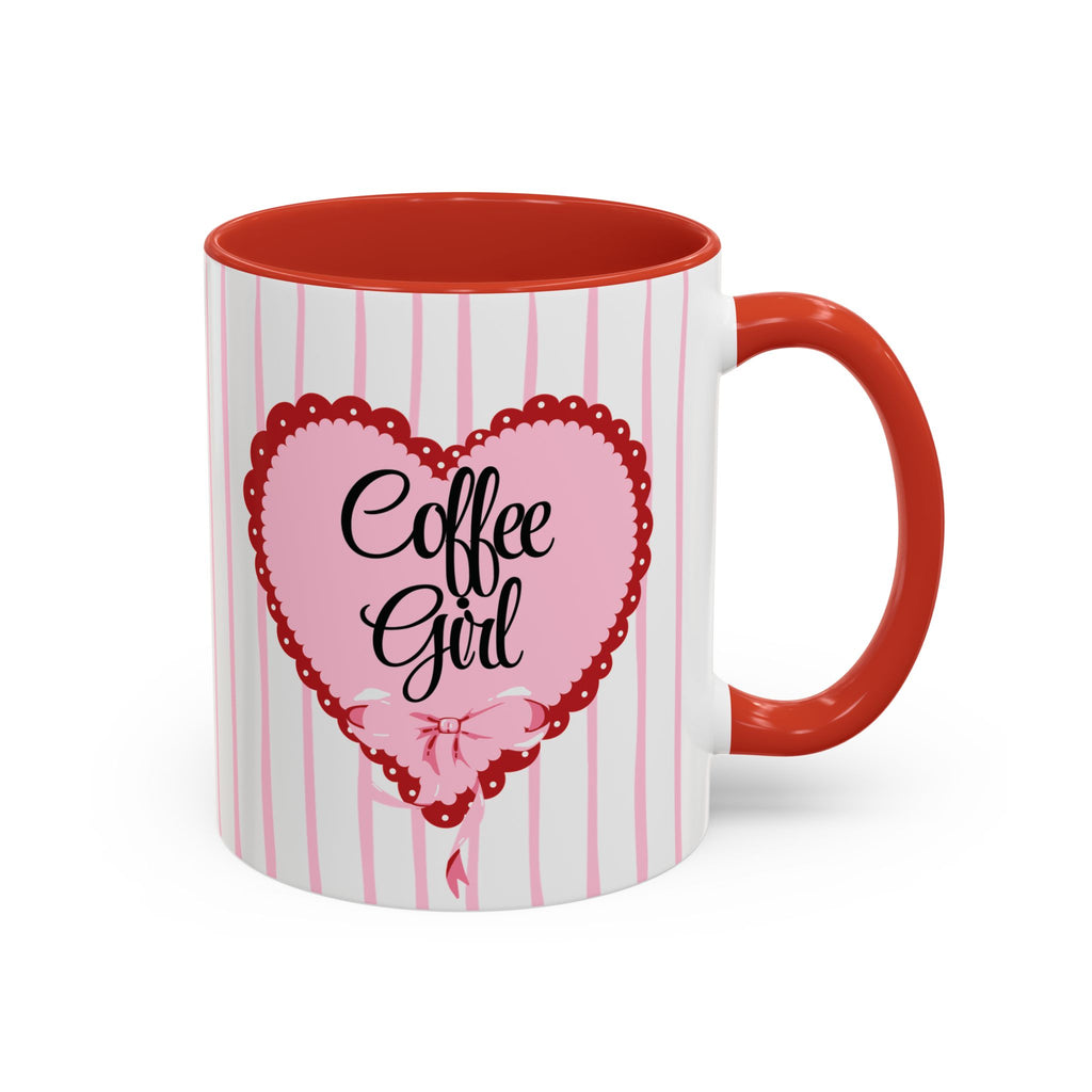 Coffee Mug "Coffee Girl" Heart