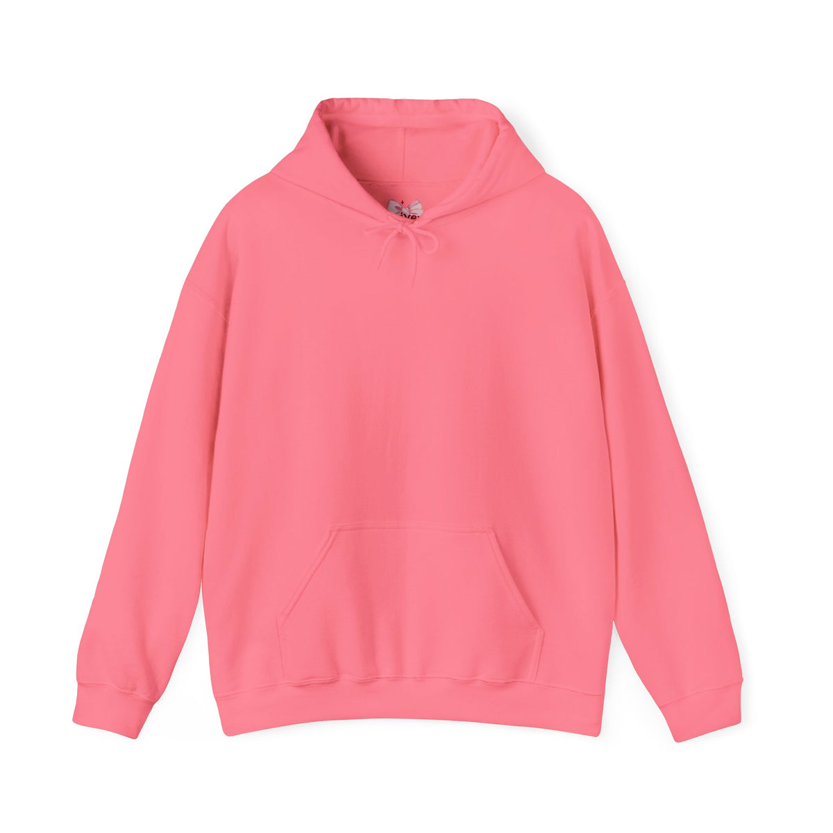 Floral Garden Pattern Back Print Hoodie