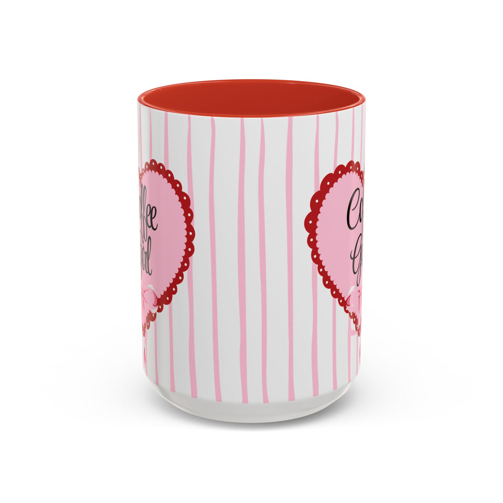Coffee Mug "Coffee Girl" Heart