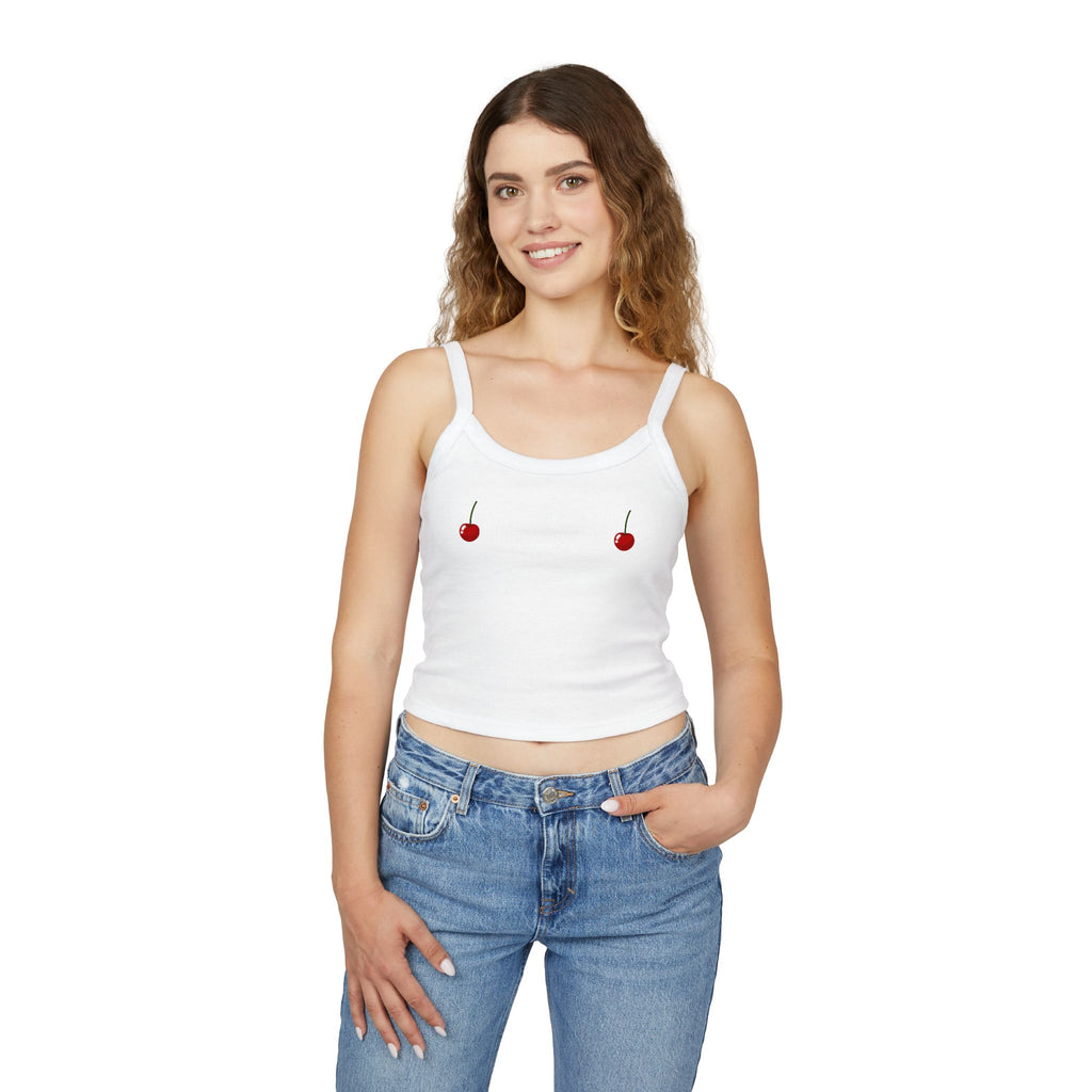 Cherry Spaghetti String Top