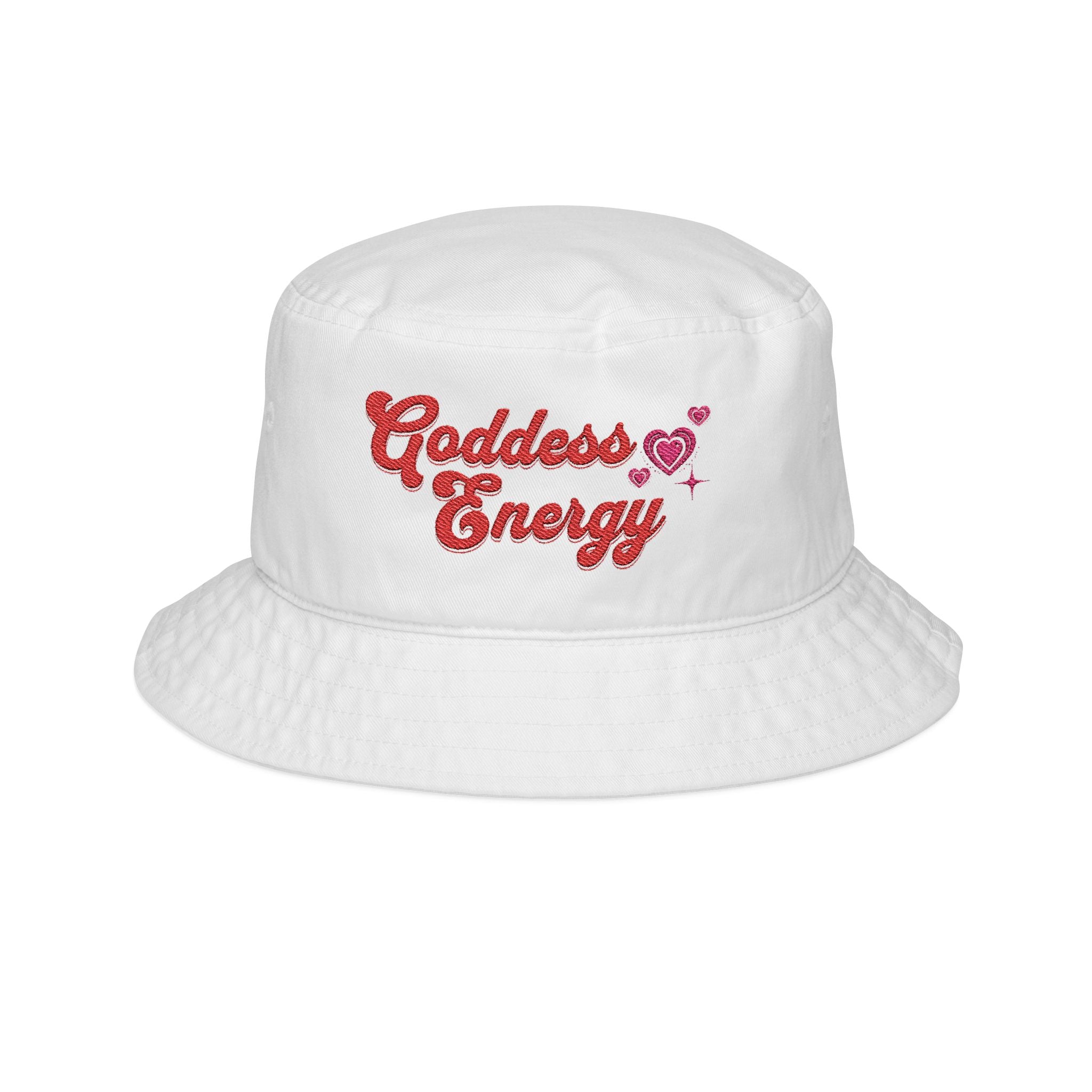 Goddess Energy Embroidered Bucket Hat