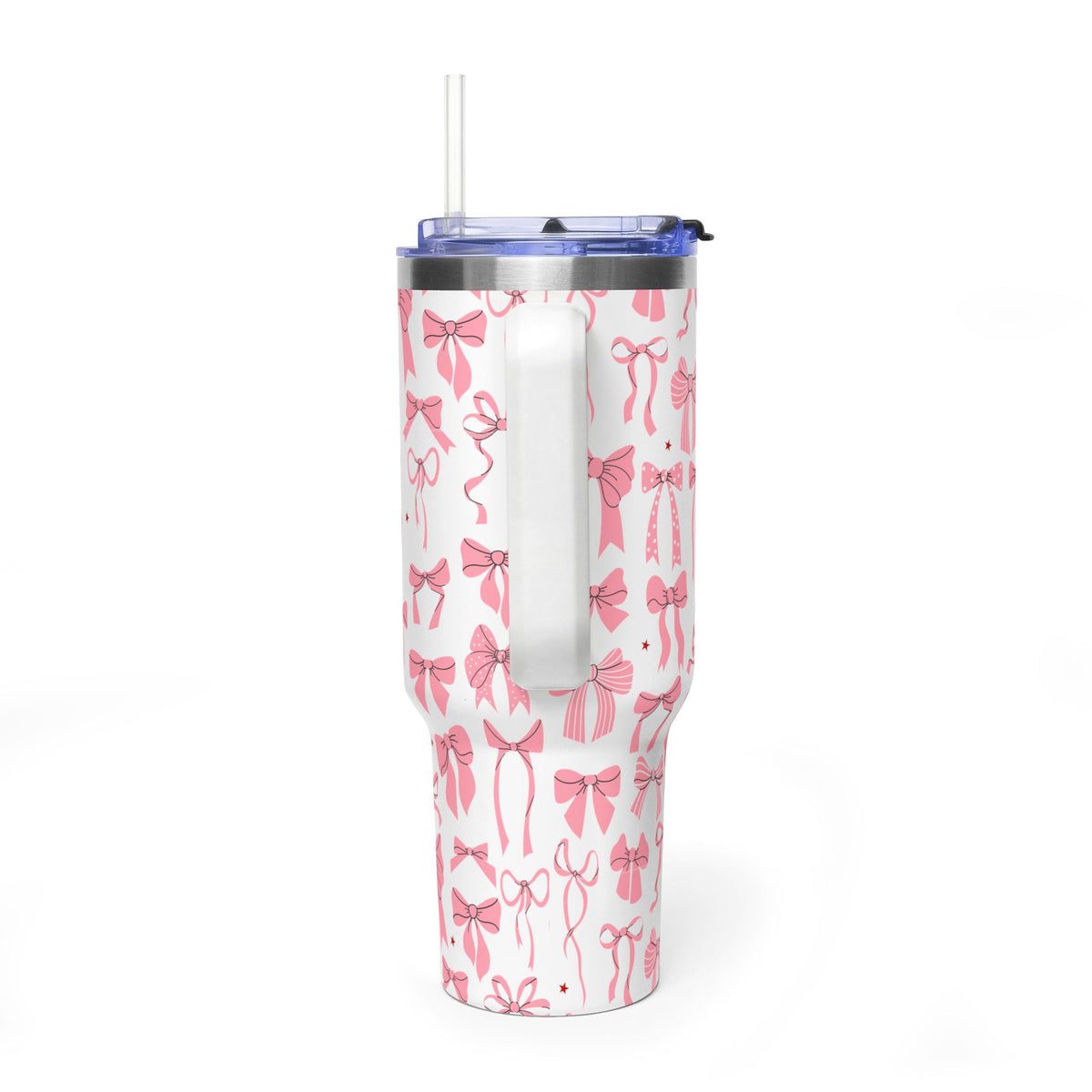 Pink Bow's Pattern 40oz Tumbler