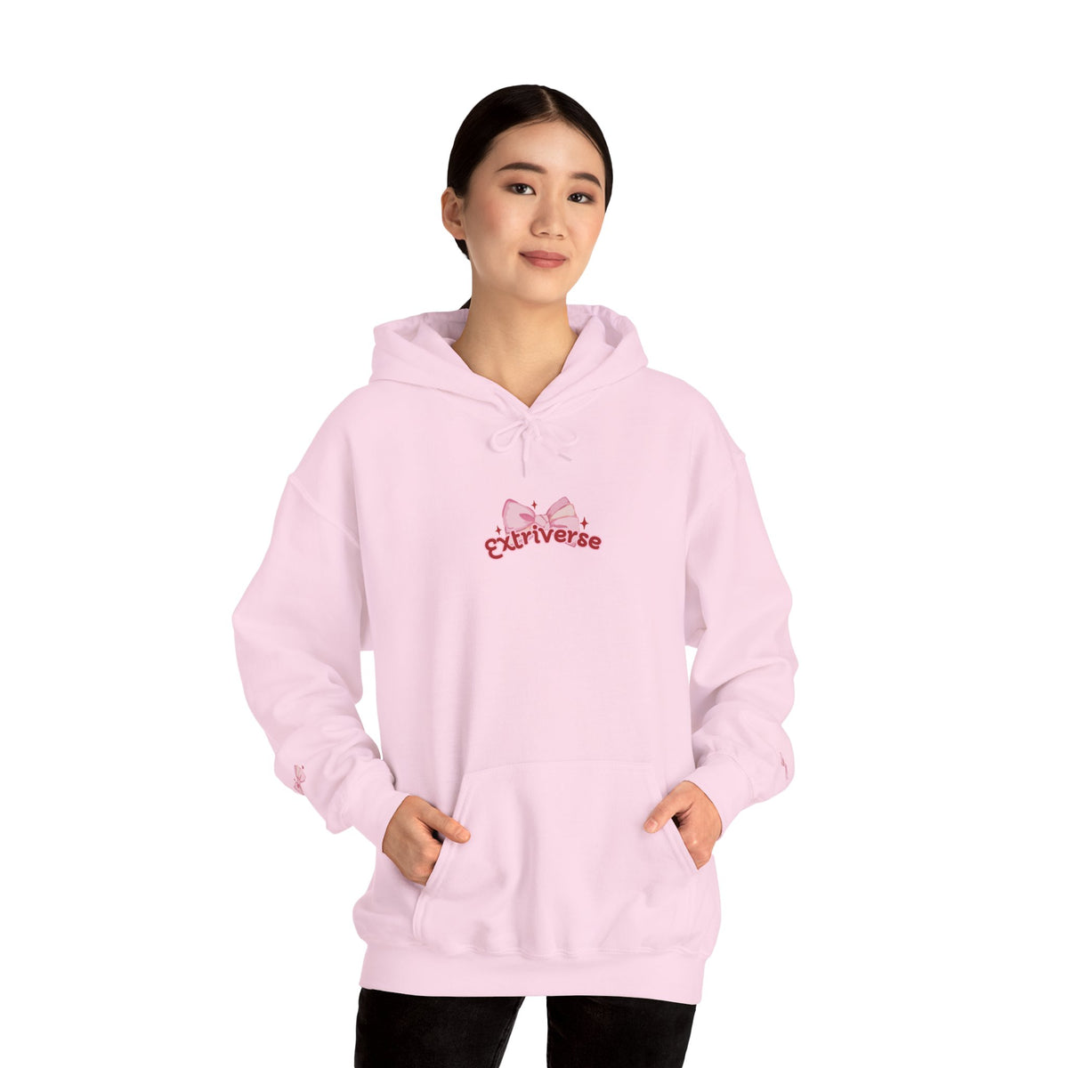 'Extriverse' Brand Logo Hoodie