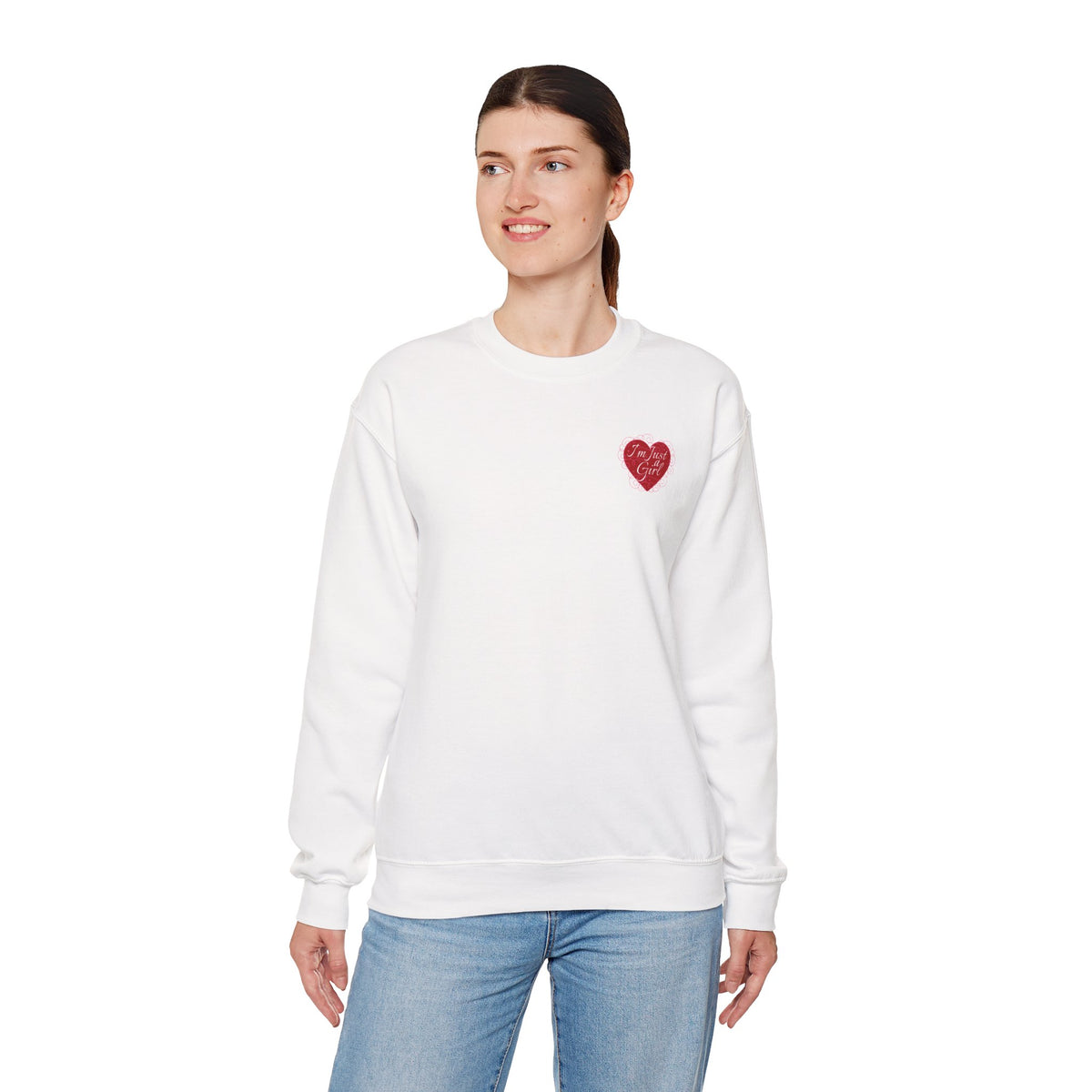 Heart Chest Patch Sweatshirt