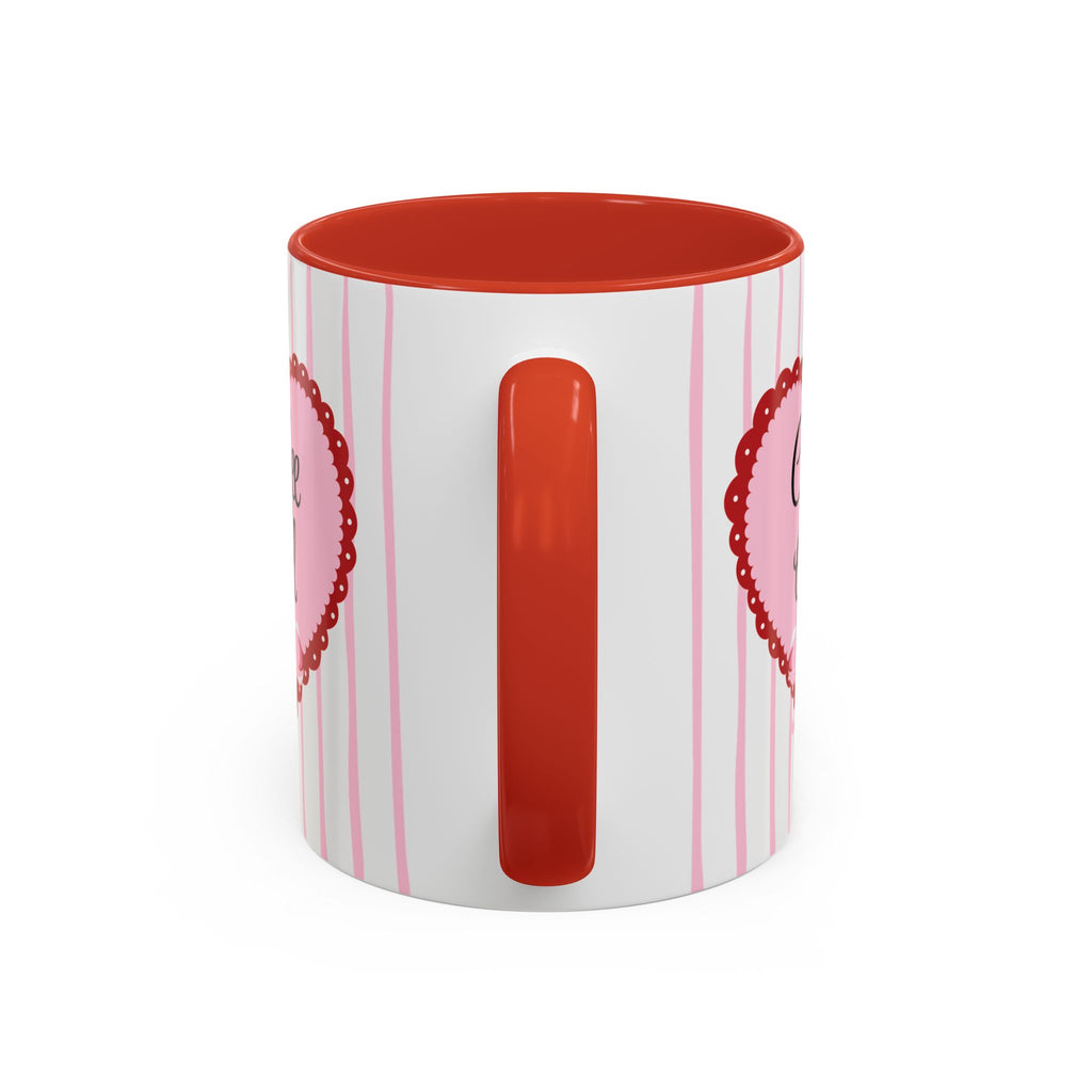 Coffee Mug "Coffee Girl" Heart