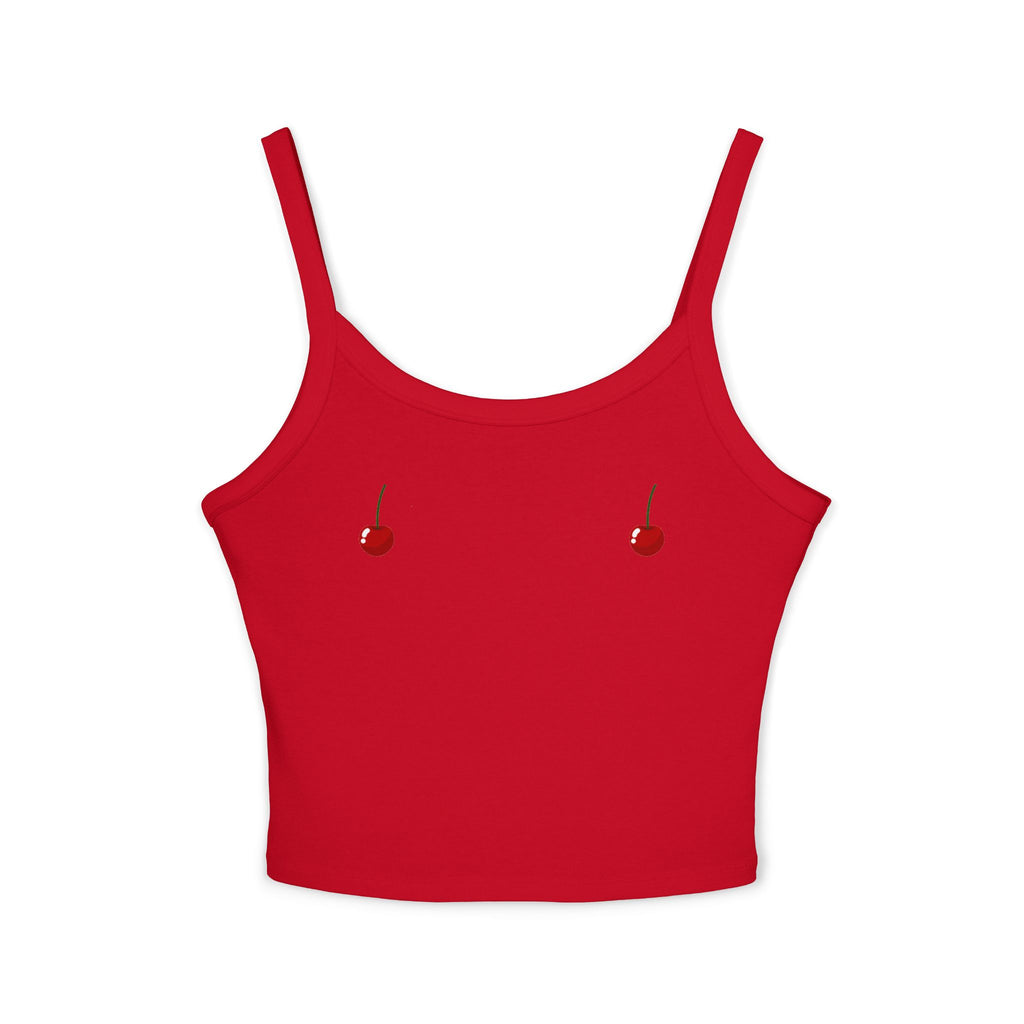 Cherry Spaghetti String Top