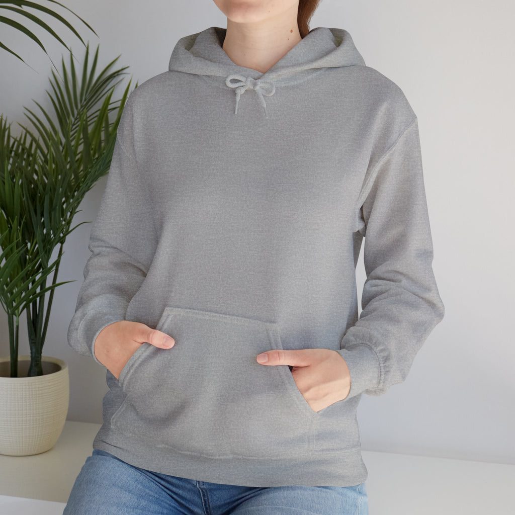 Floral Garden Pattern Back Print Hoodie