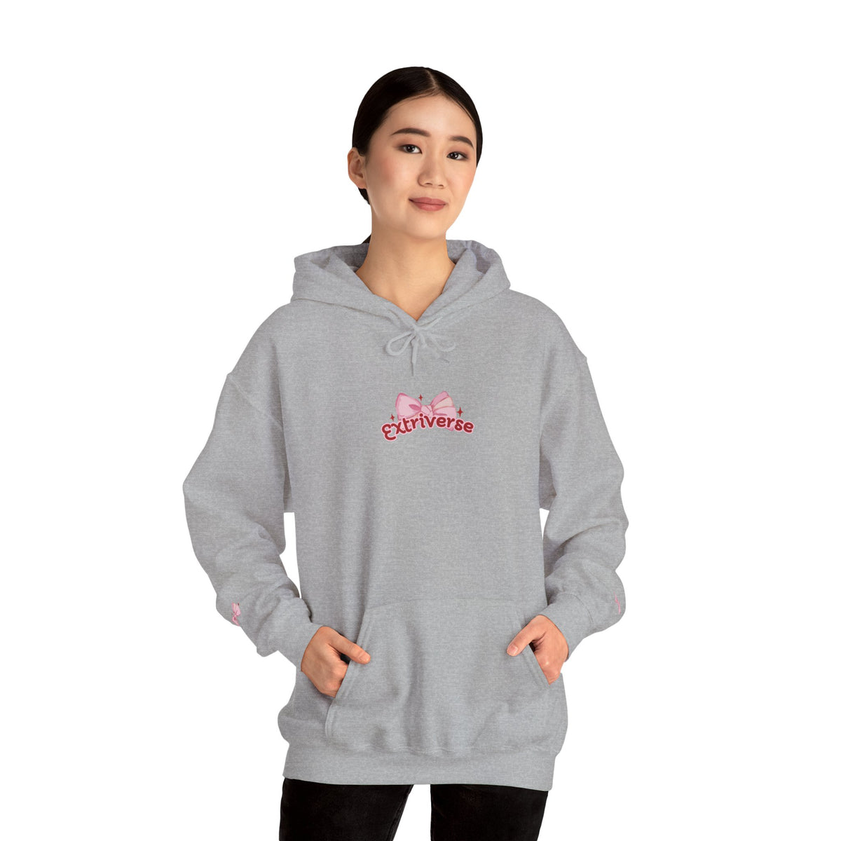 'Extriverse' Brand Logo Hoodie