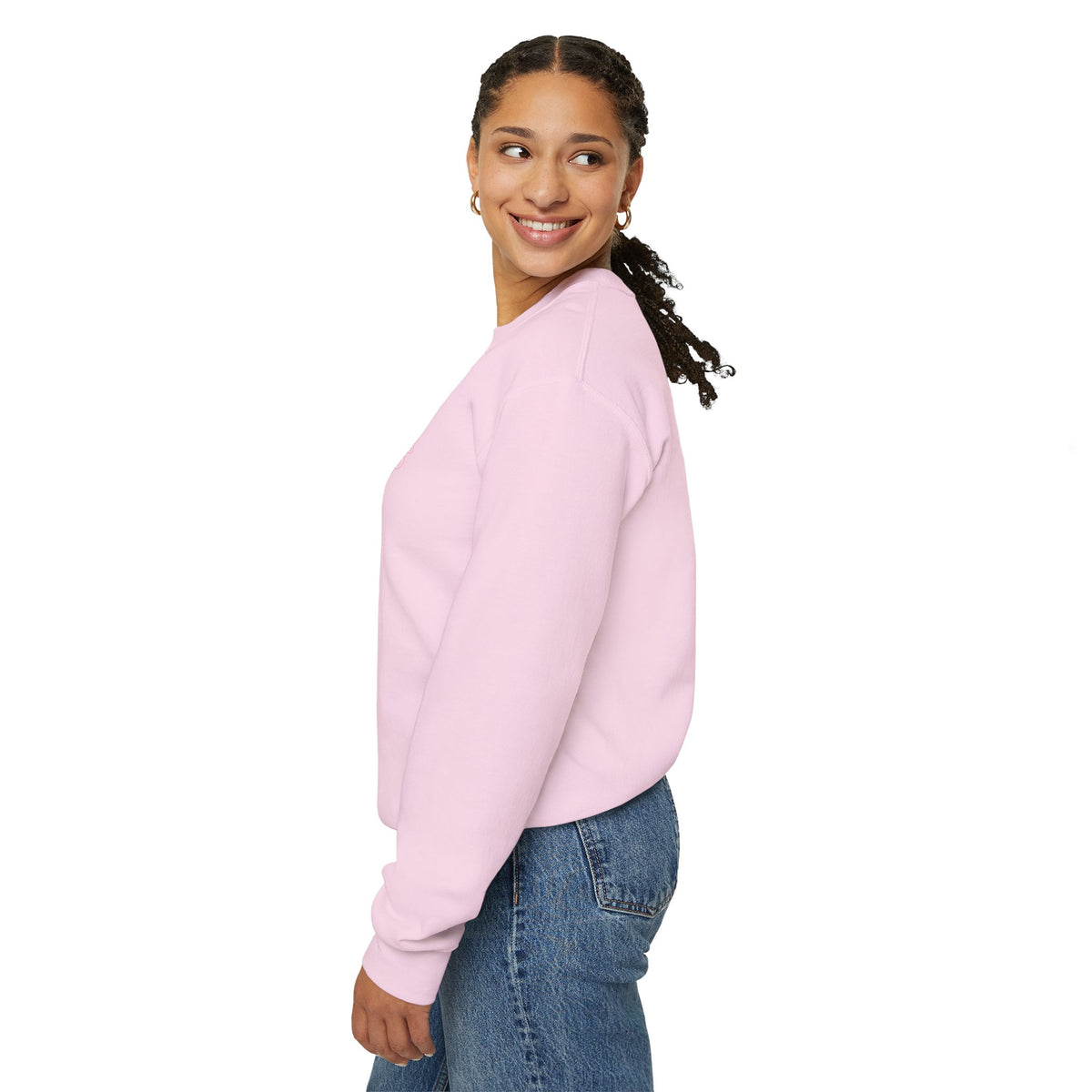 Heart Chest Patch Sweatshirt