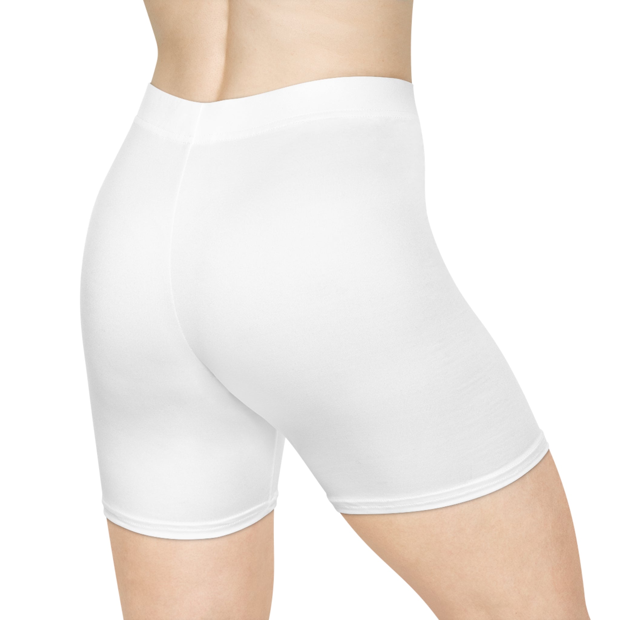 Minimal 'Extiverse' Logo Biker Shorts