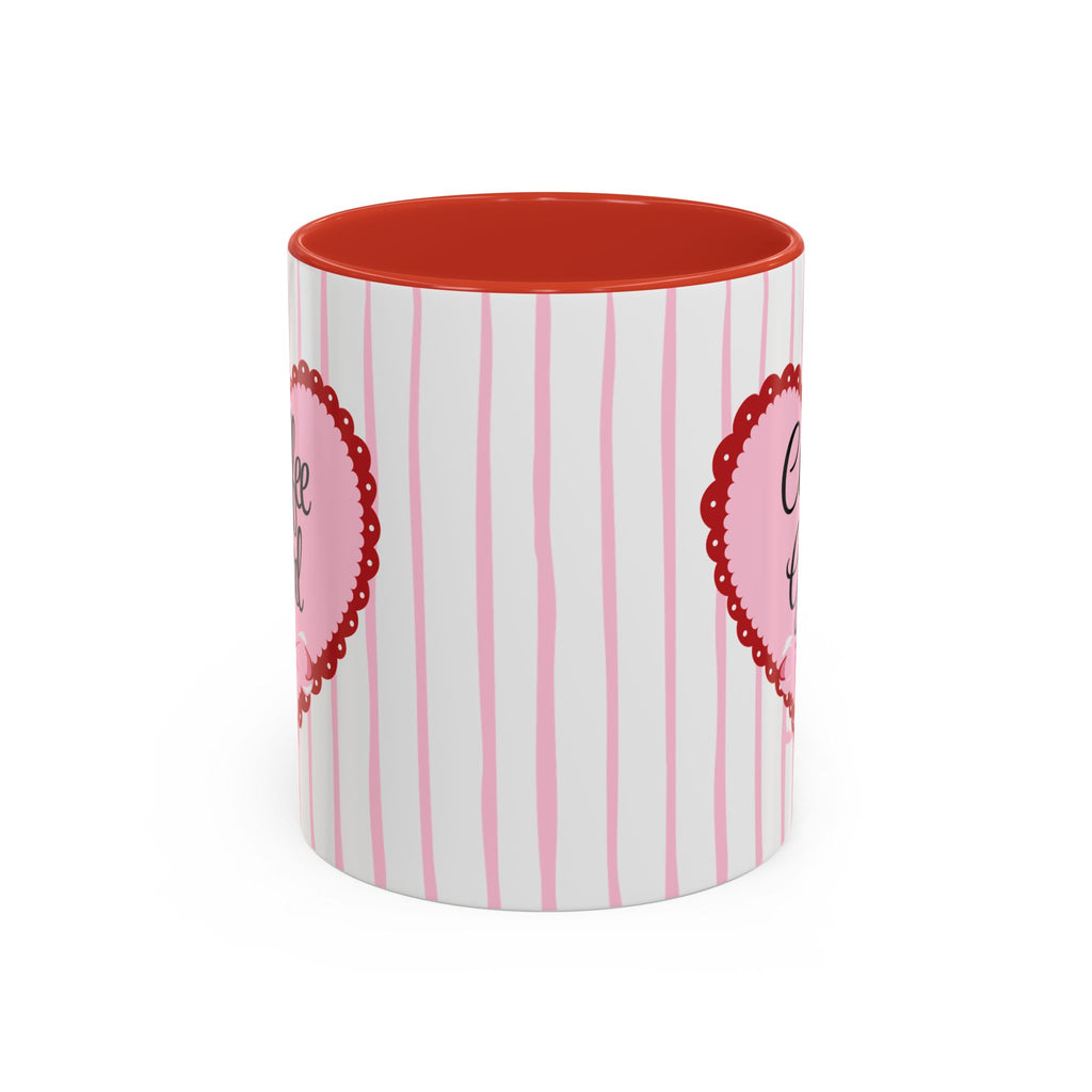 Coffee Mug "Coffee Girl" Heart