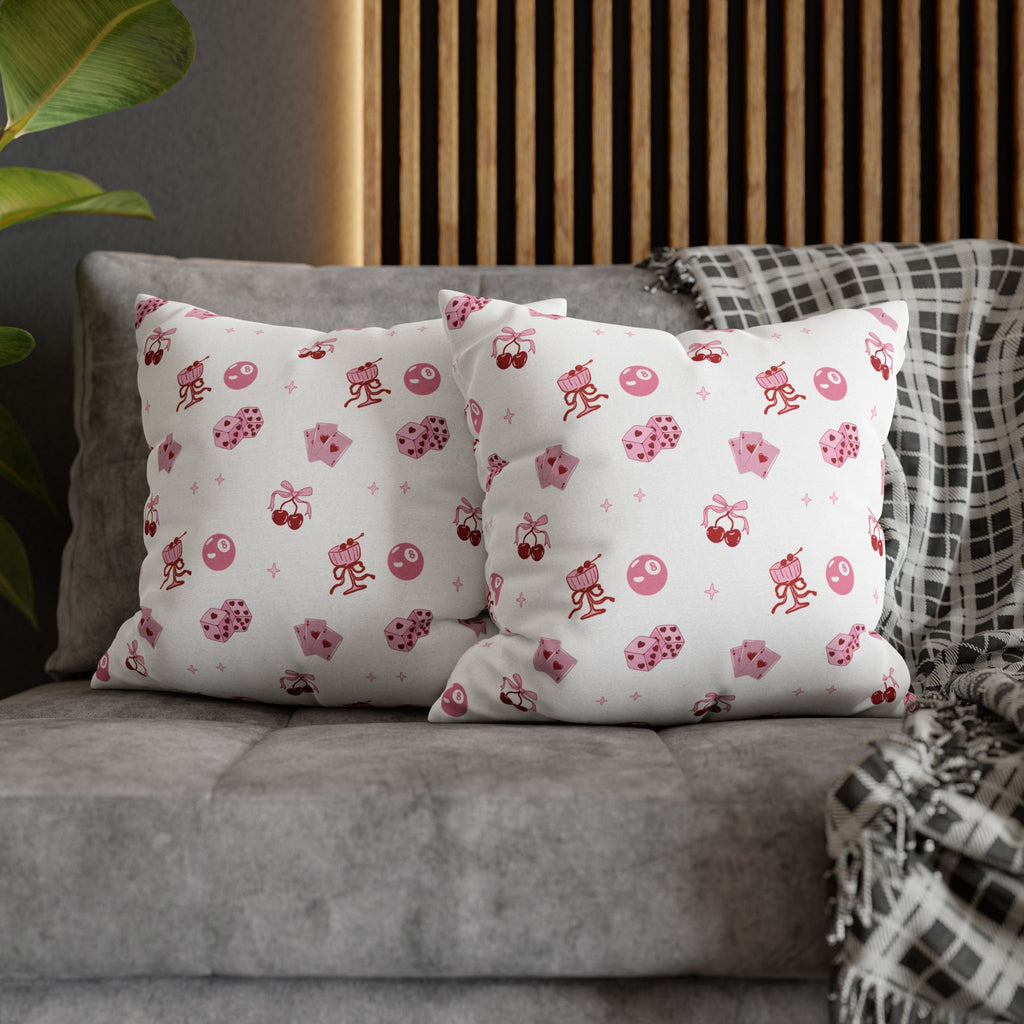 Cute Pink Coquette Pillowcase Cover