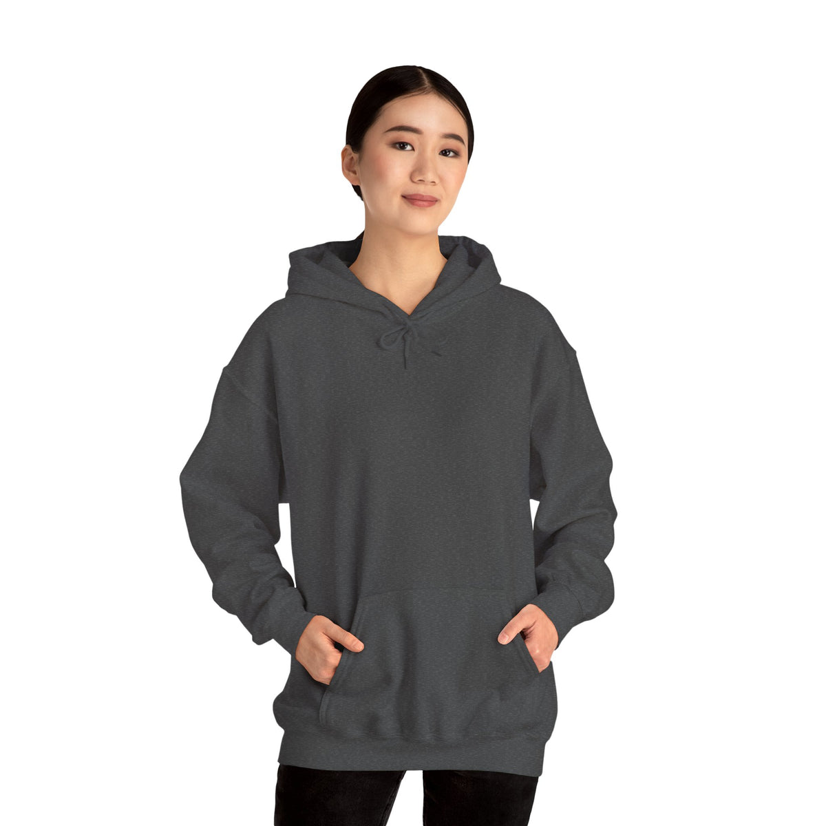 Floral Garden Pattern Back Print Hoodie
