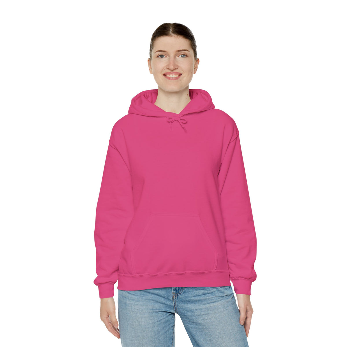 Floral Garden Pattern Back Print Hoodie