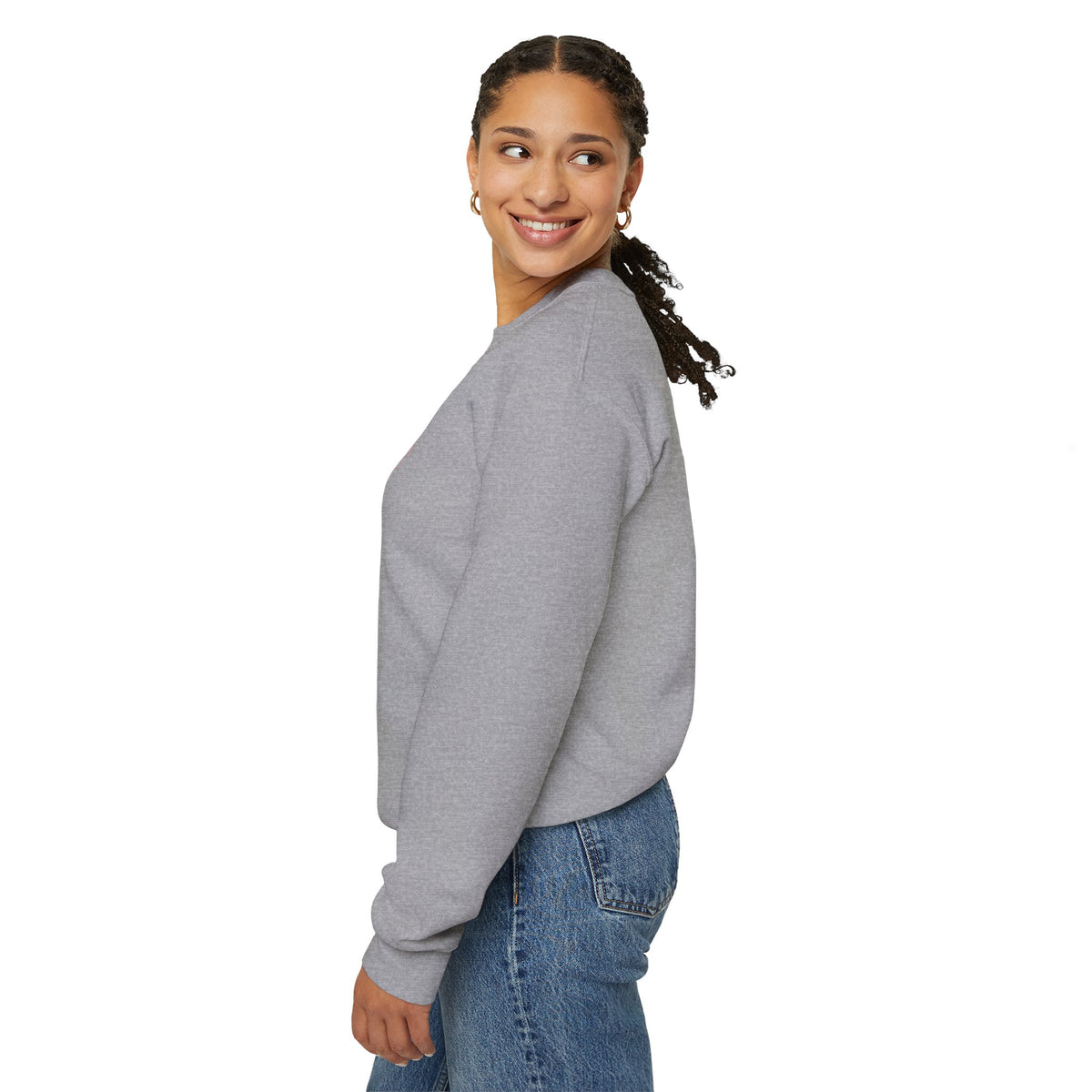 Heart Chest Patch Sweatshirt