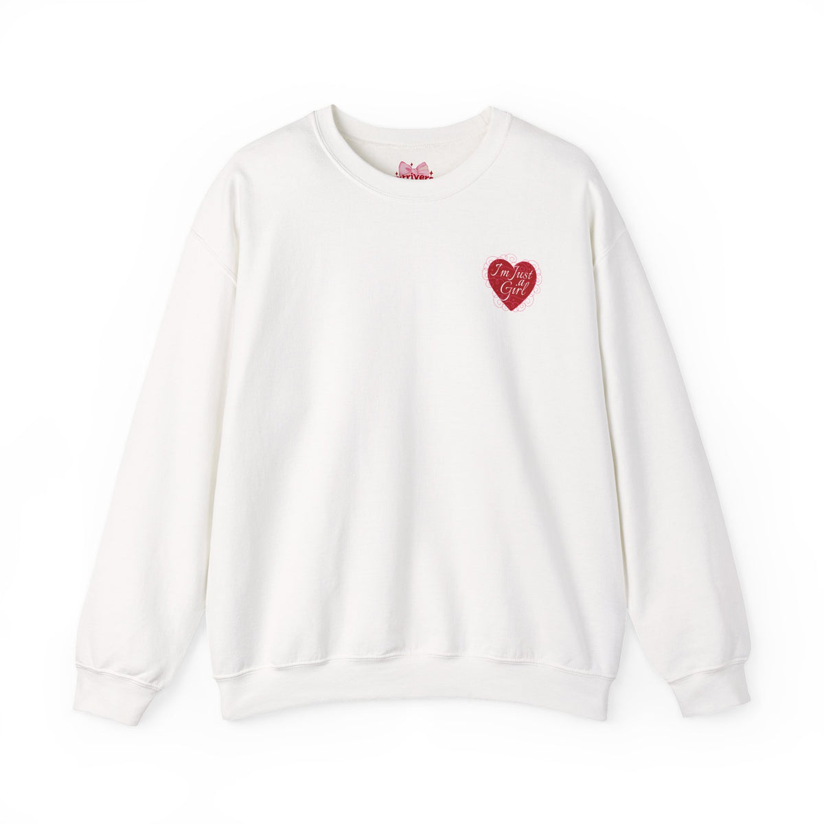Heart Chest Patch Sweatshirt