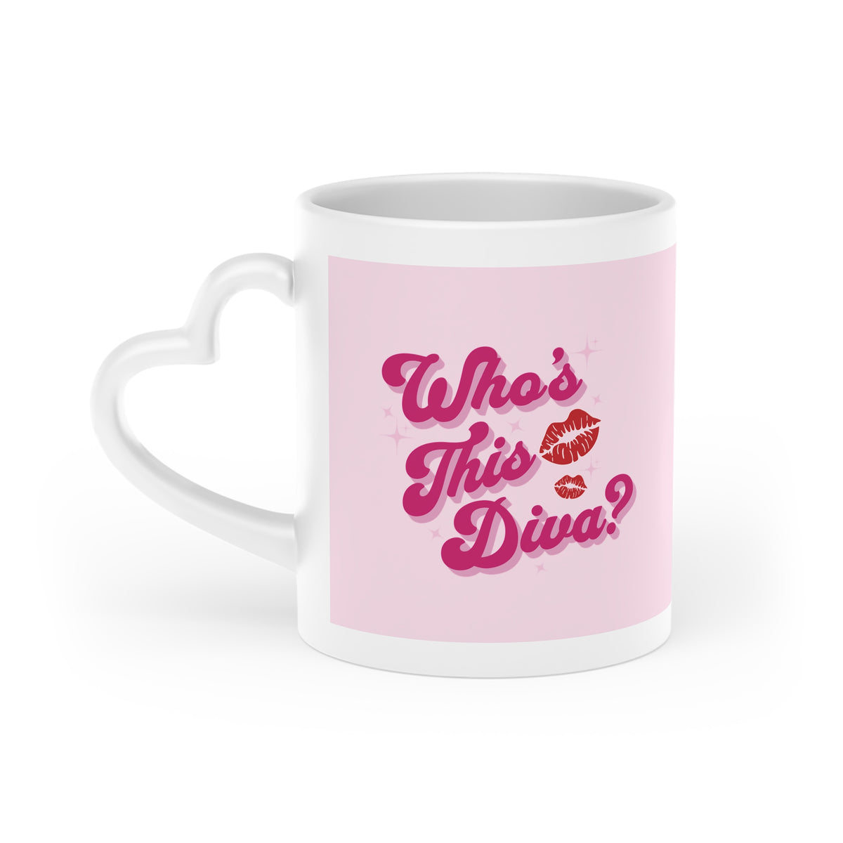 Pink Heart Mug