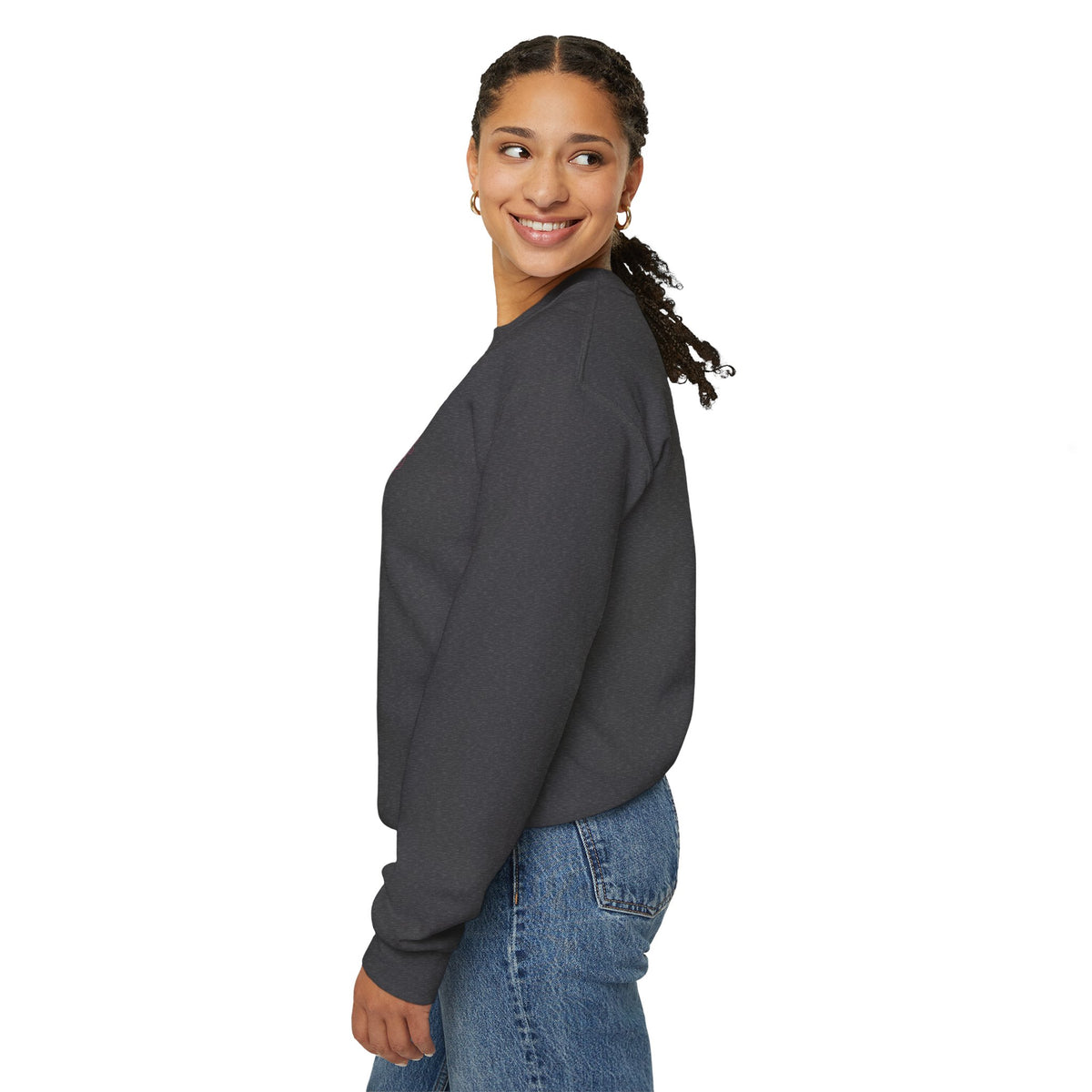 Heart Chest Patch Sweatshirt