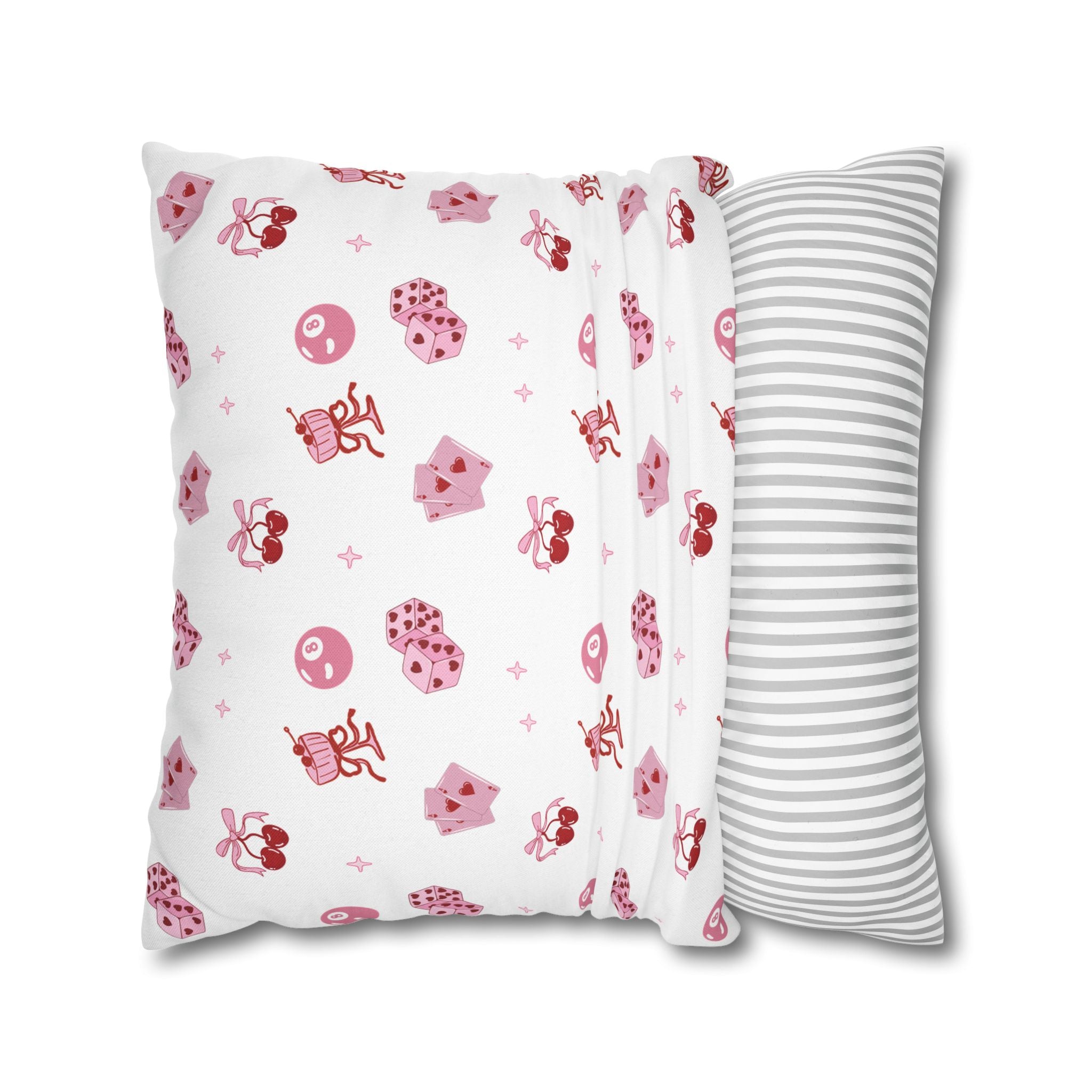 Cute Pink Coquette Pillowcase Cover