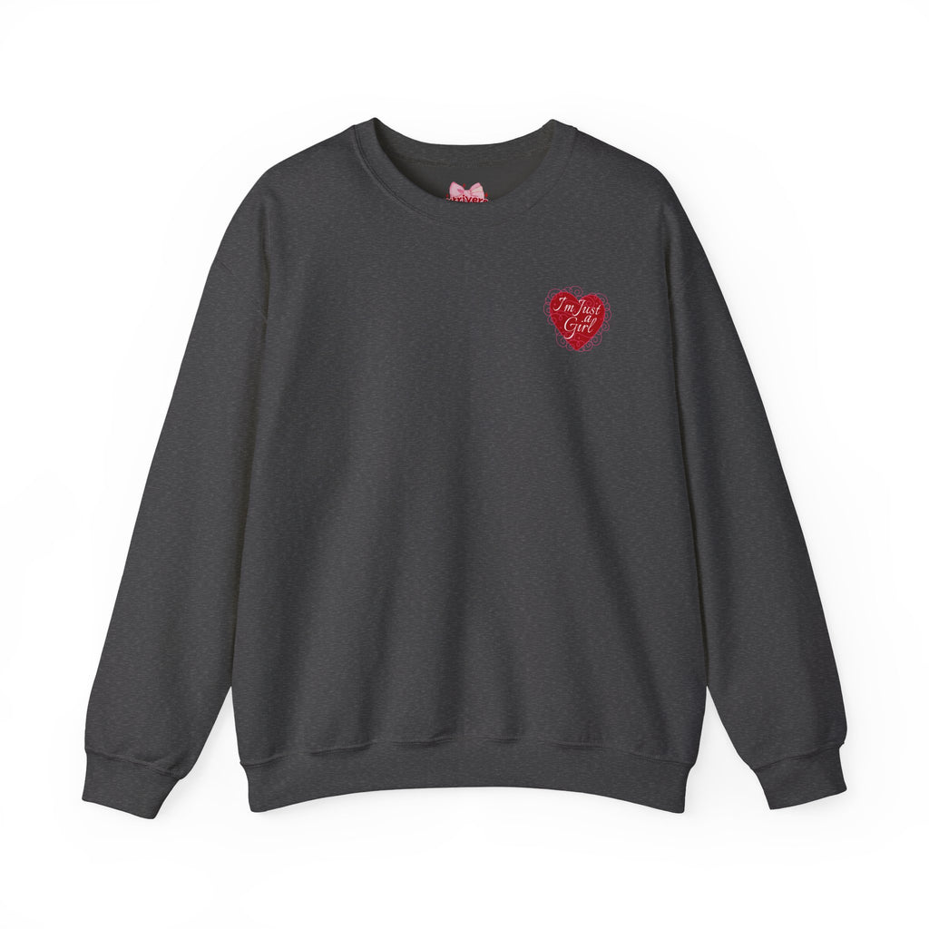 Heart Chest Patch Sweatshirt