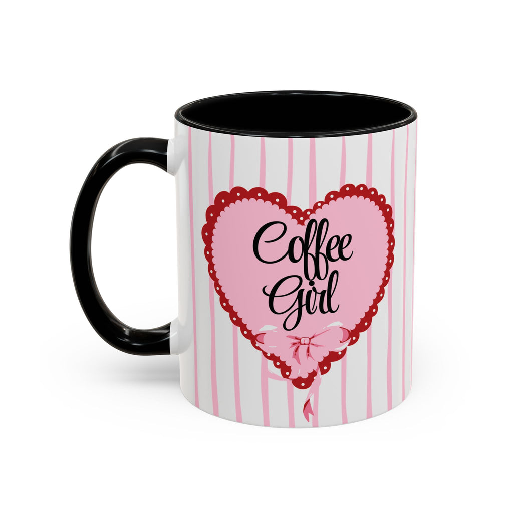 Coffee Mug "Coffee Girl" Heart