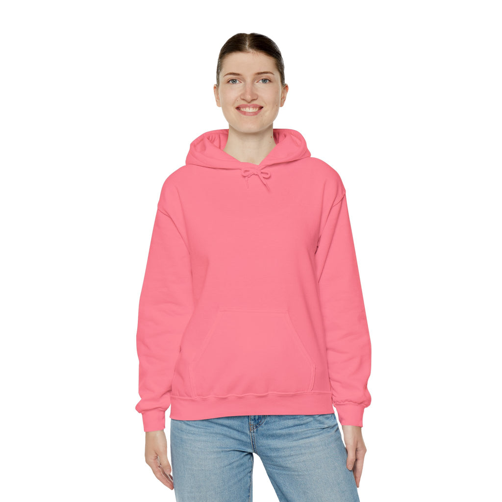 Floral Garden Pattern Back Print Hoodie