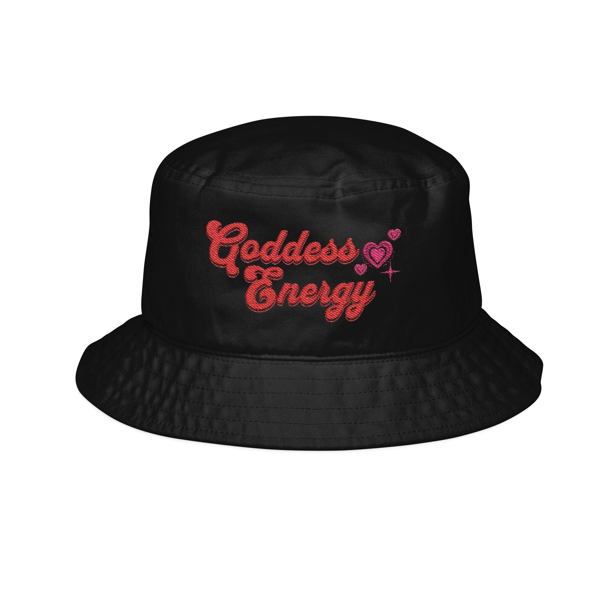 Goddess Energy Embroidered Bucket Hat