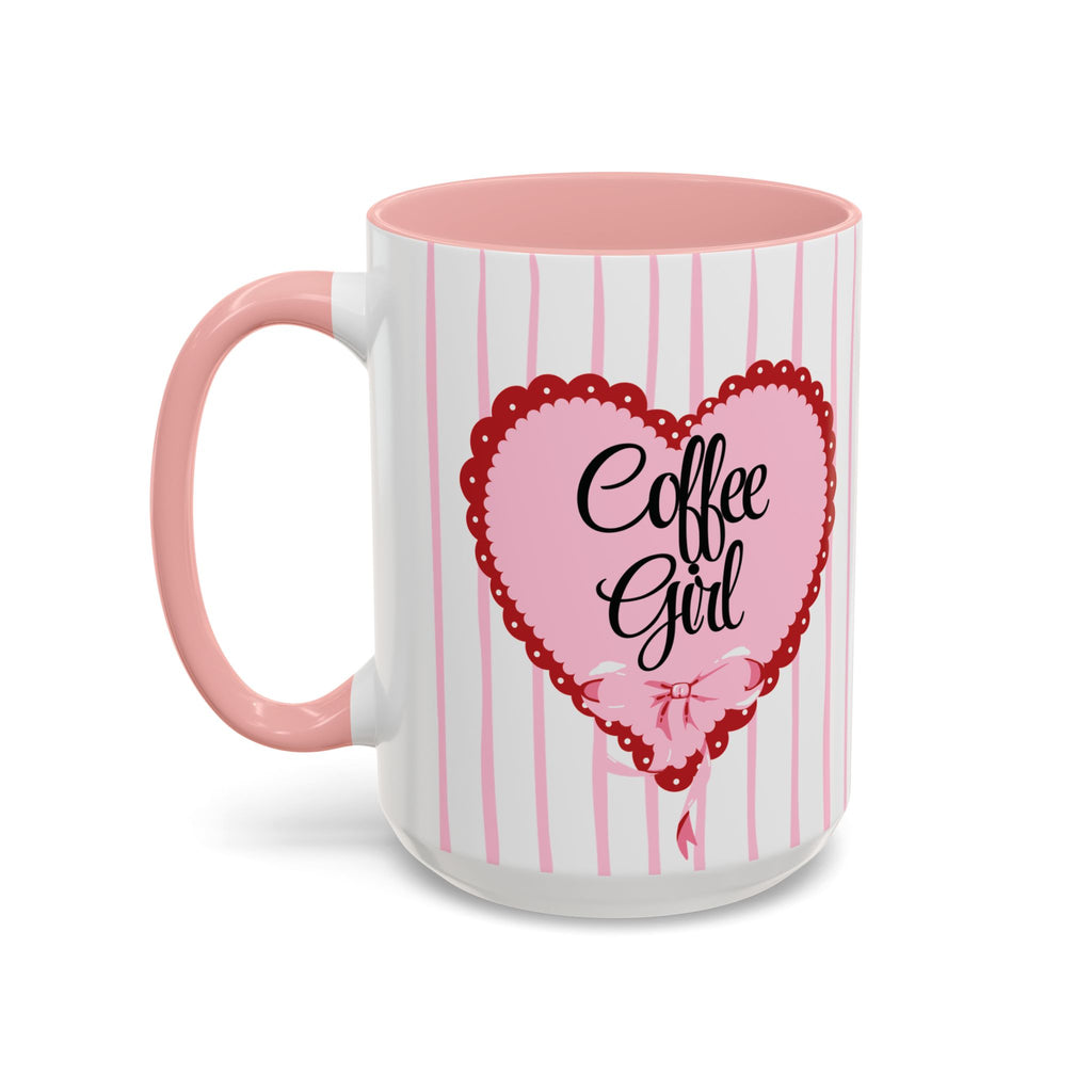 Coffee Mug "Coffee Girl" Heart