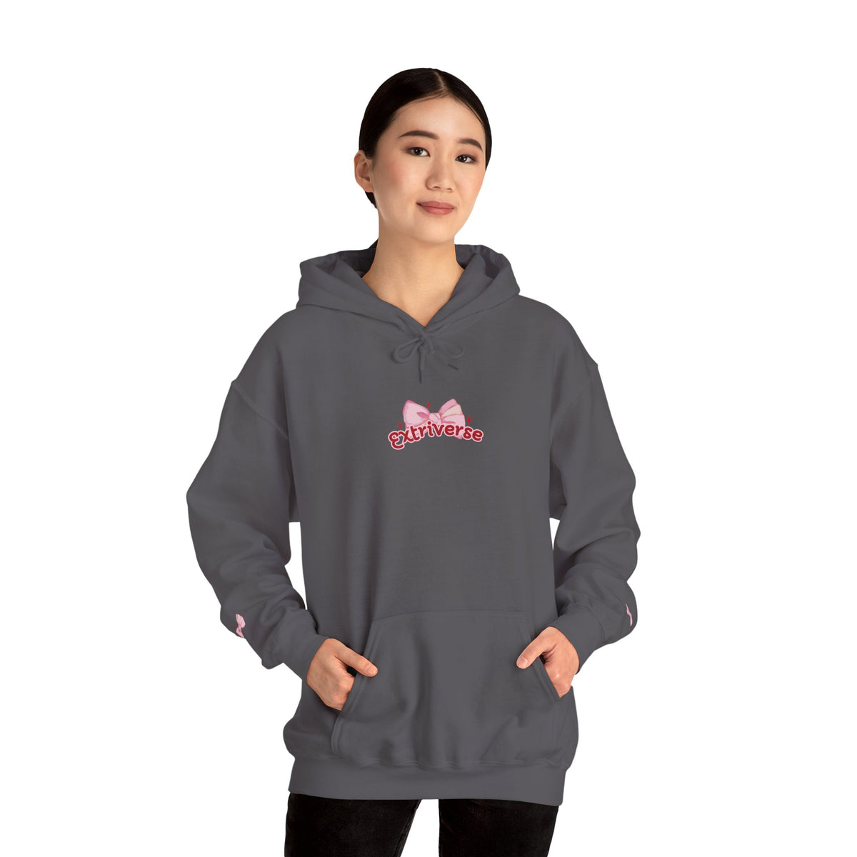 'Extriverse' Brand Logo Hoodie