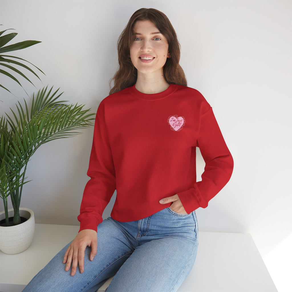Heart Chest Patch Sweatshirt