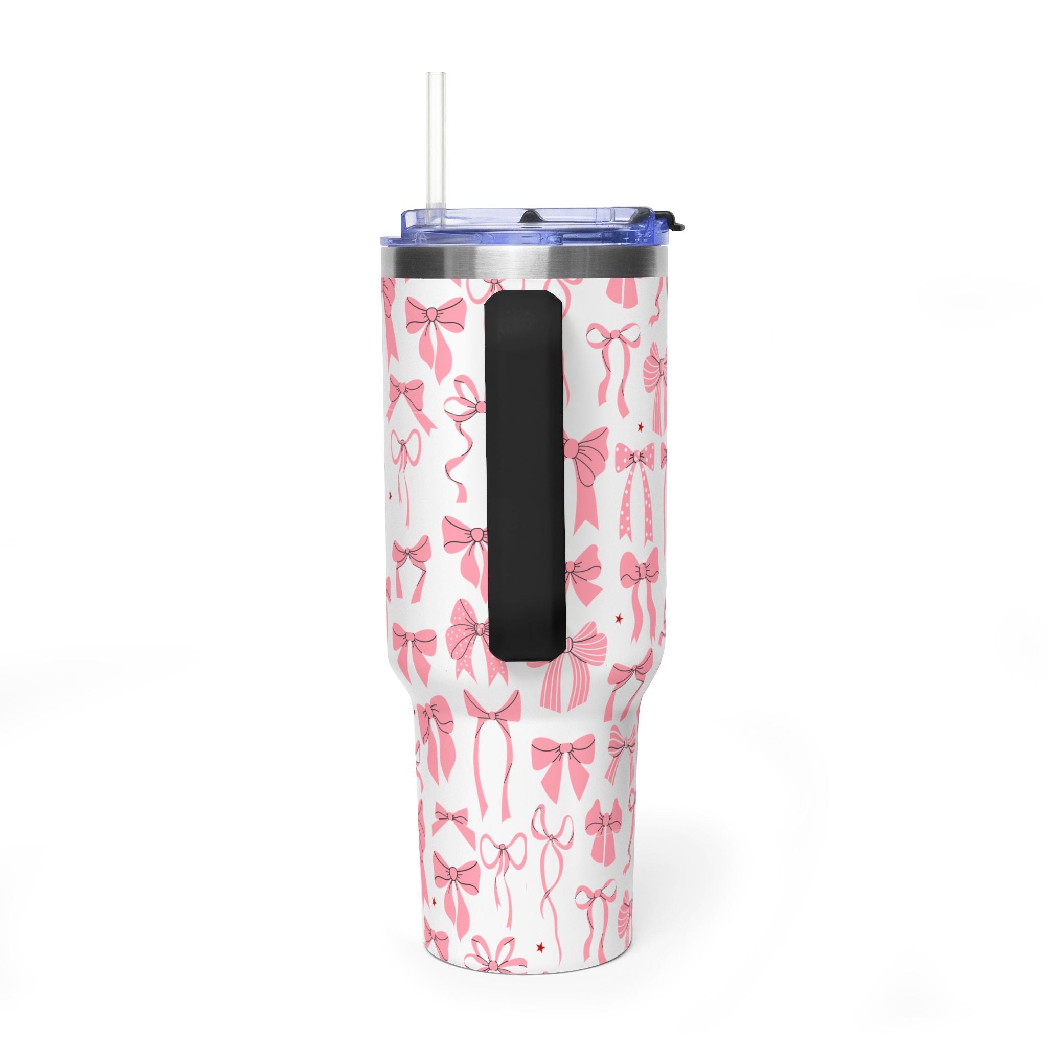 Pink Bow's Pattern 40oz Tumbler