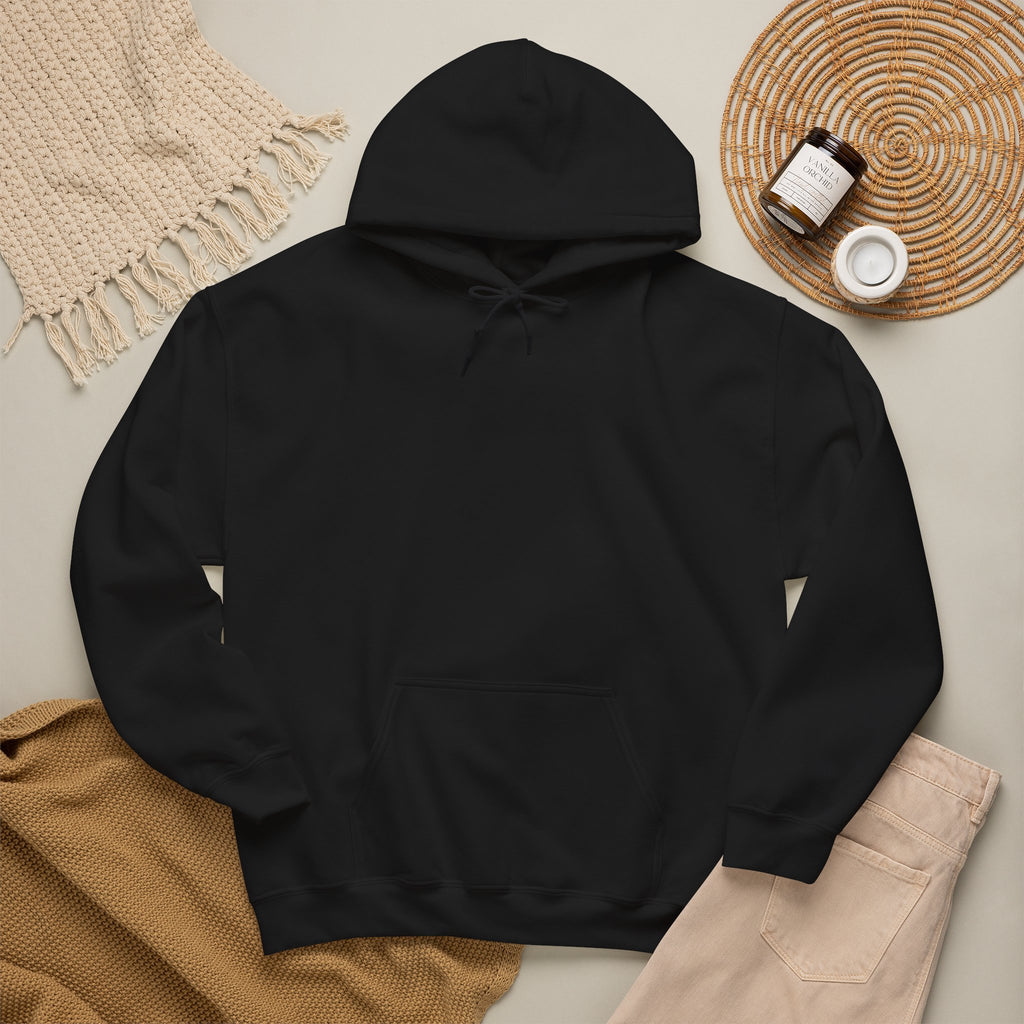 Floral Garden Pattern Back Print Hoodie