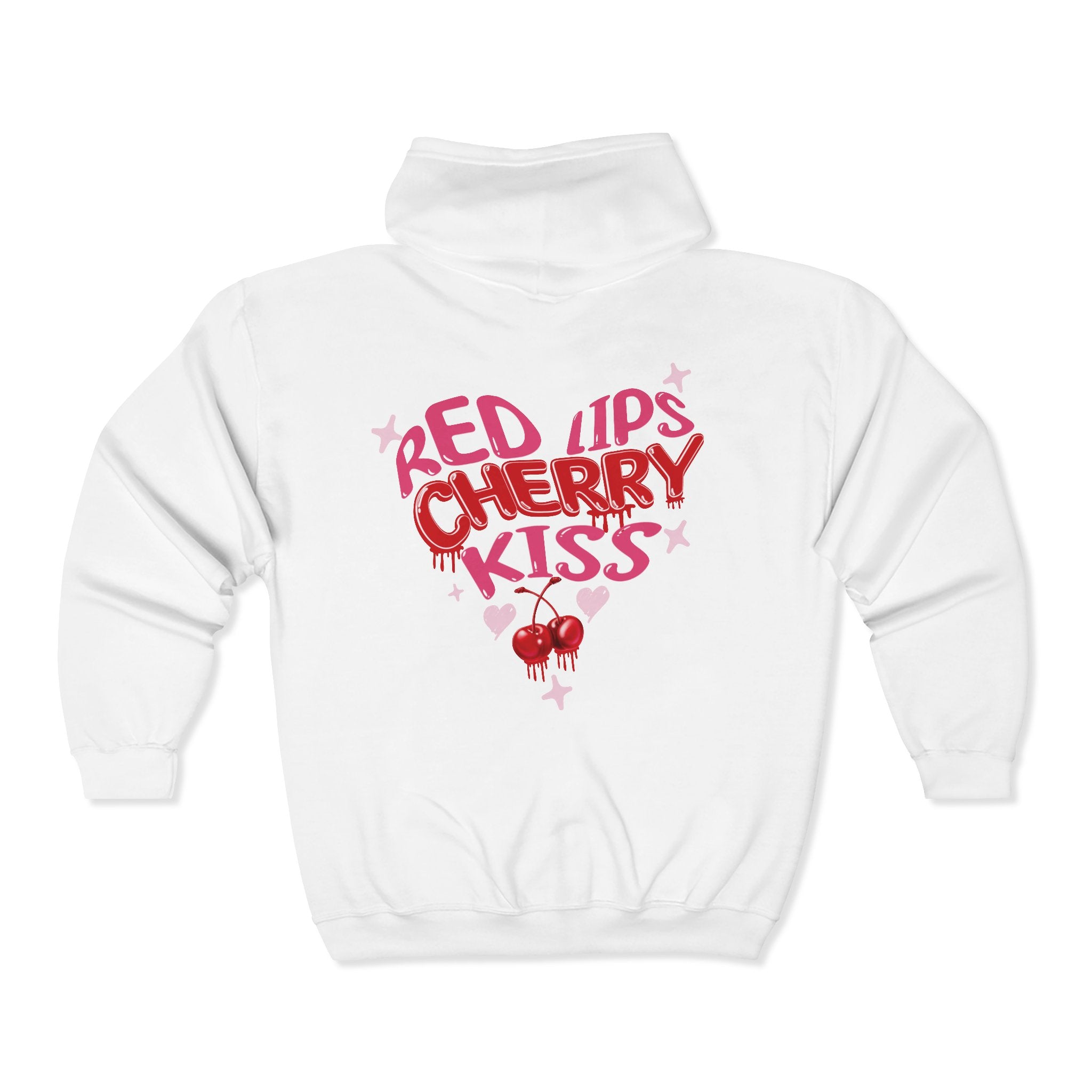 Cherry Kiss Zip Hoodie