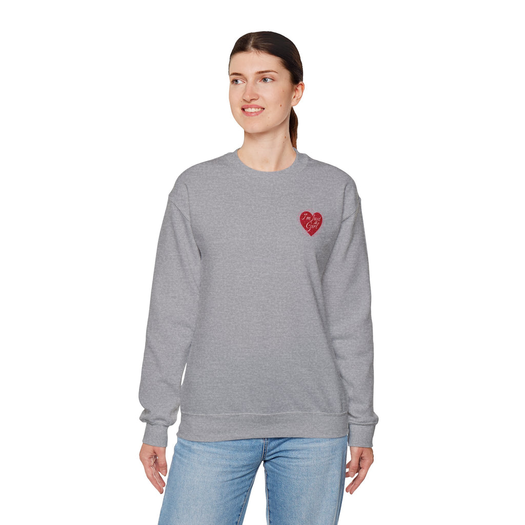 Heart Chest Patch Sweatshirt