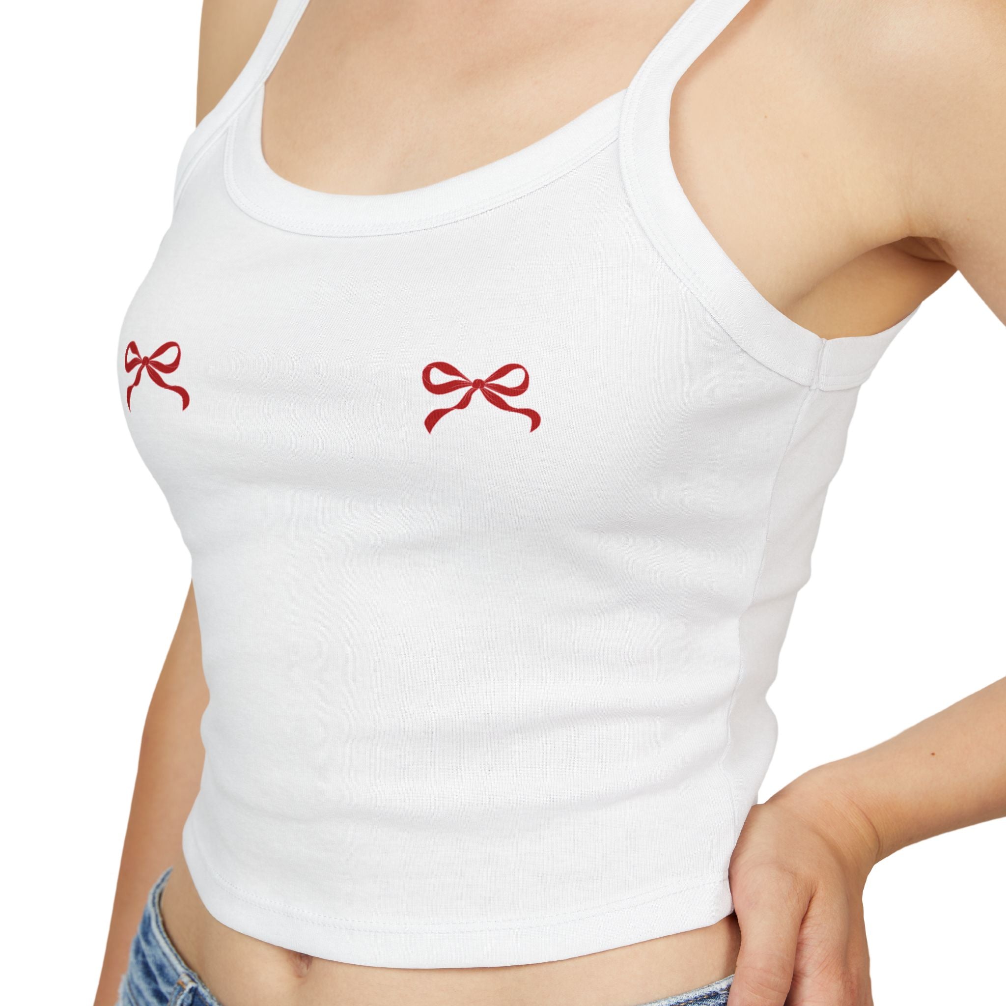 Cute Bow's Spaghetti String Top