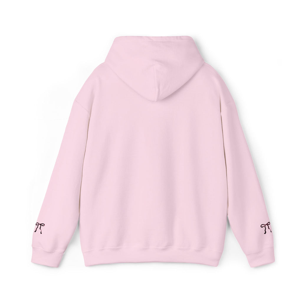 Matching Pink Hoodie Cute Balloon Dog & Bow's