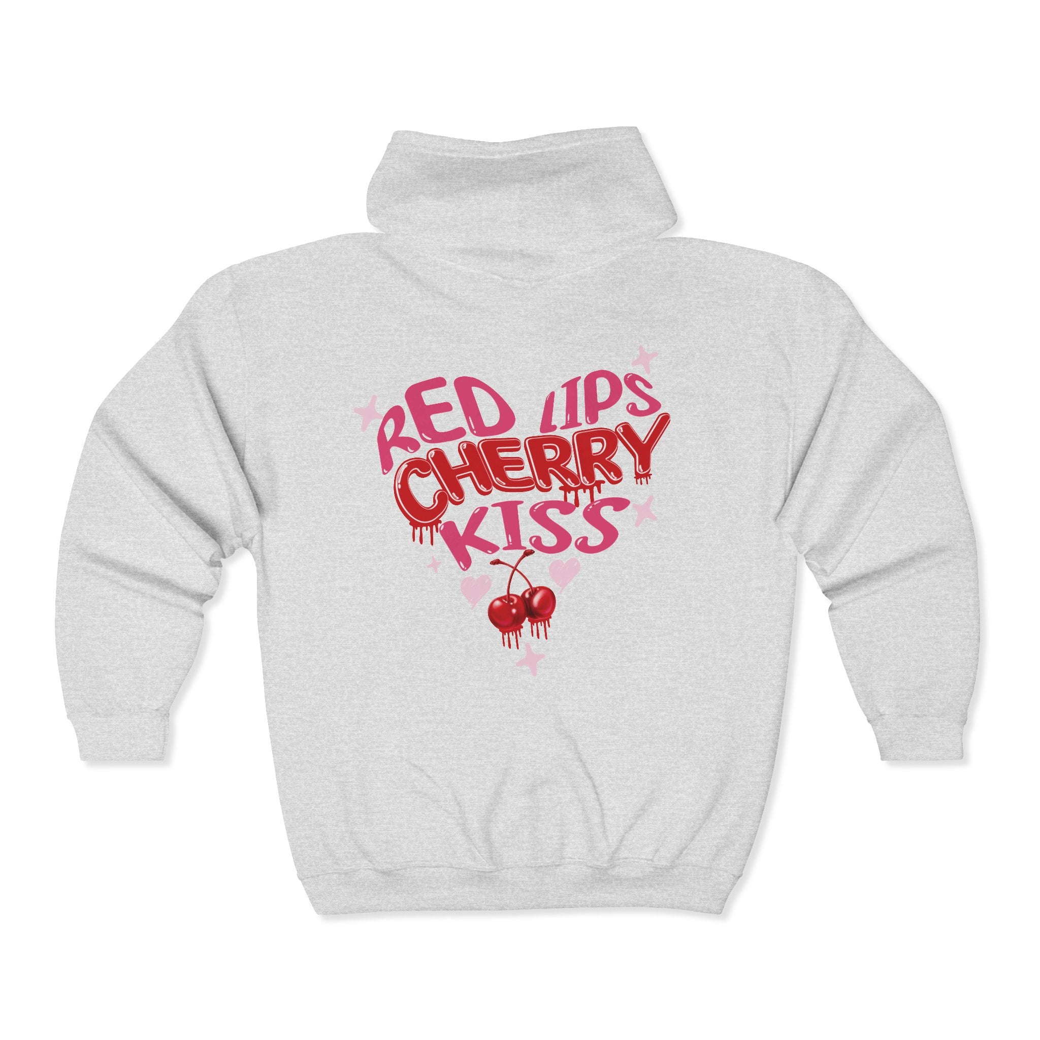 Cherry Kiss Zip Hoodie